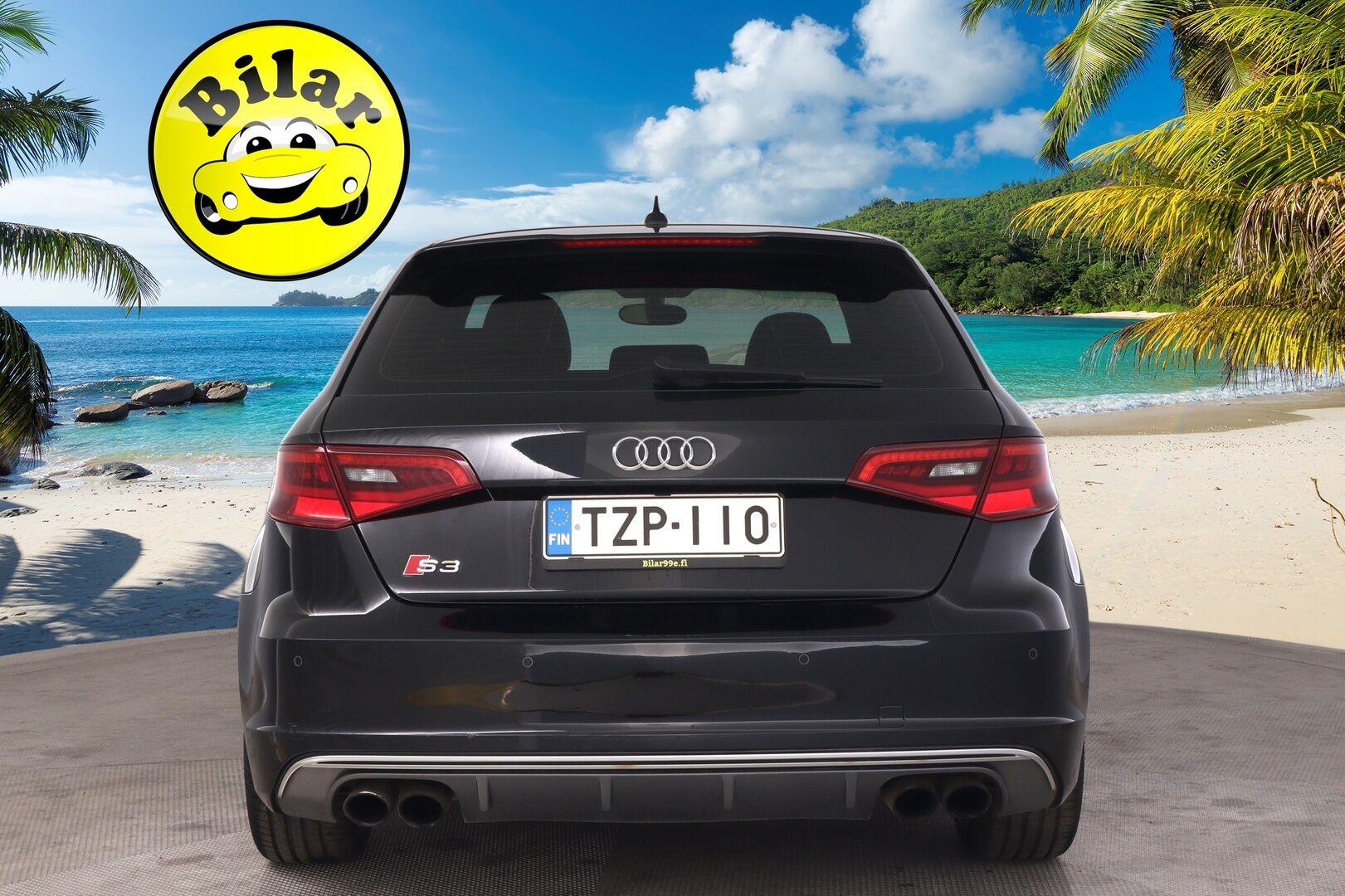 Audi S3 2015 Sportback 2,0 TFSI 221 kW quattro S tronic - Suomi-auto | Lohko | Navi | Vakkari | Flatbottom ratti | Sporttipenkit | Nahka-Alcantara
