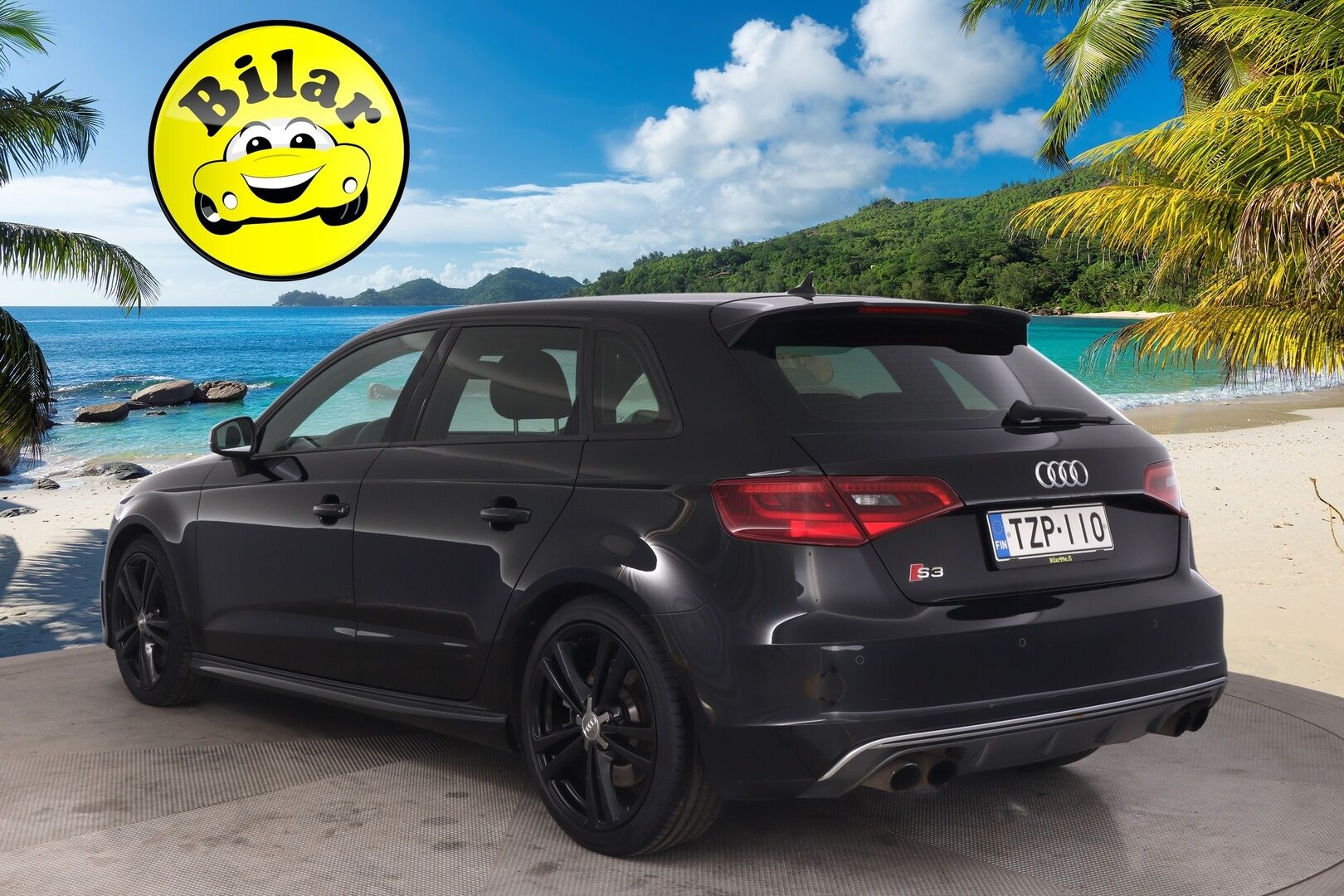 Audi S3 2015 Sportback 2,0 TFSI 221 kW quattro S tronic - Suomi-auto | Lohko | Navi | Vakkari | Flatbottom ratti | Sporttipenkit | Nahka-Alcantara