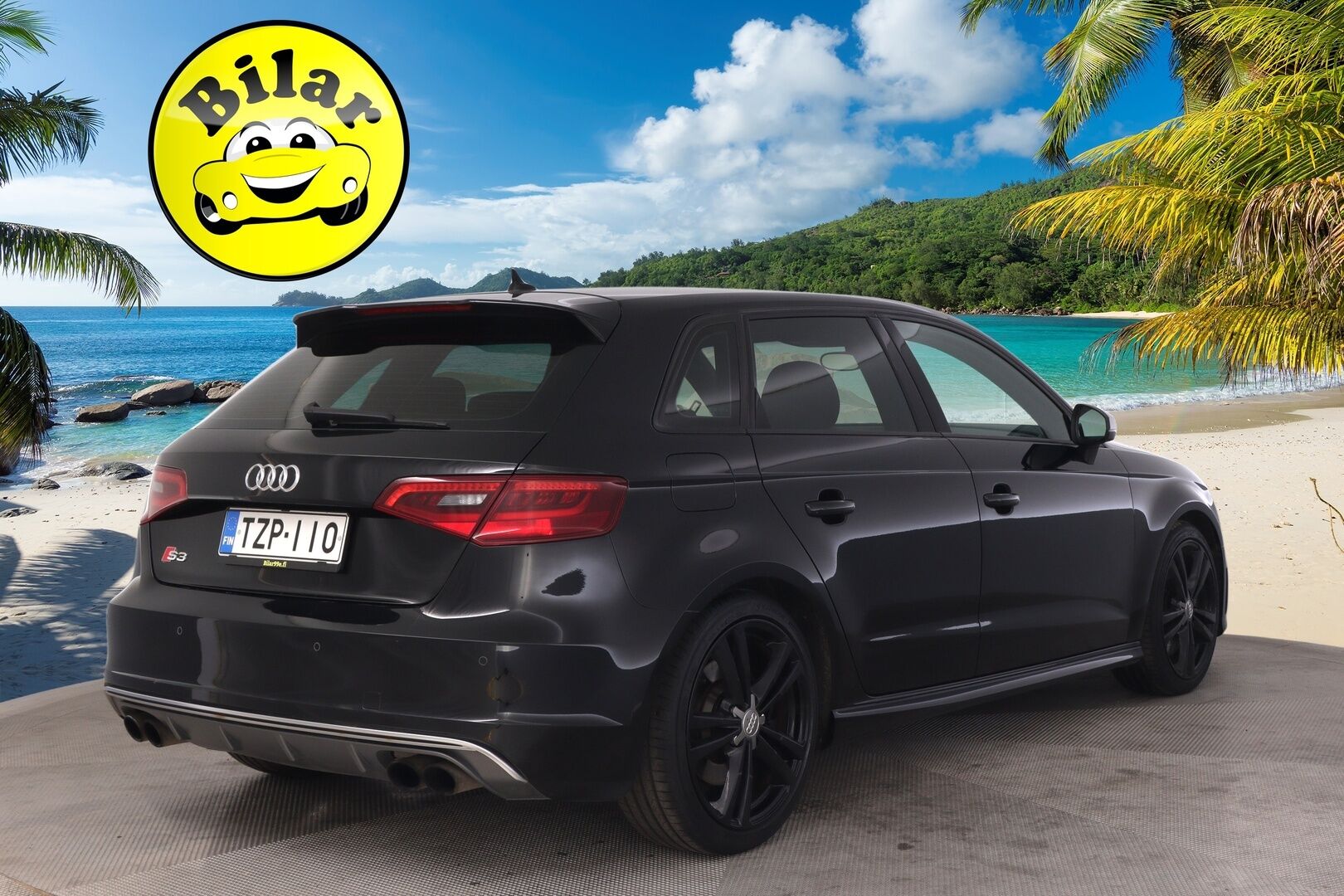 Audi S3 2015 Sportback 2,0 TFSI 221 kW quattro S tronic - Suomi-auto | Lohko | Navi | Vakkari | Flatbottom ratti | Sporttipenkit | Nahka-Alcantara