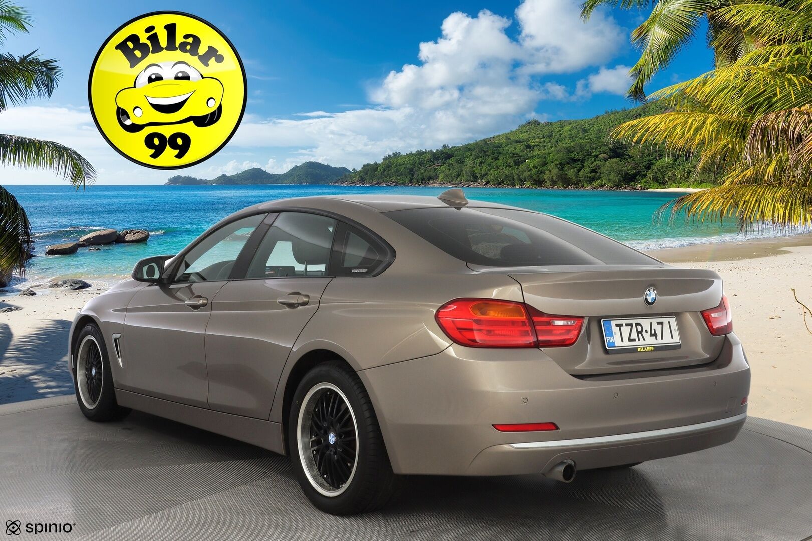 BMW 418 2015 F36 Gran Coupe 418d TwinPower Turbo A Business Aut. *Tutkat / Proffanavi / Ratinlämmitin / Urheiluistuimet* - Suomi auto / M-Sport sisäpaketti / Juuri katsastettu / Viimeisin huolto 6/25