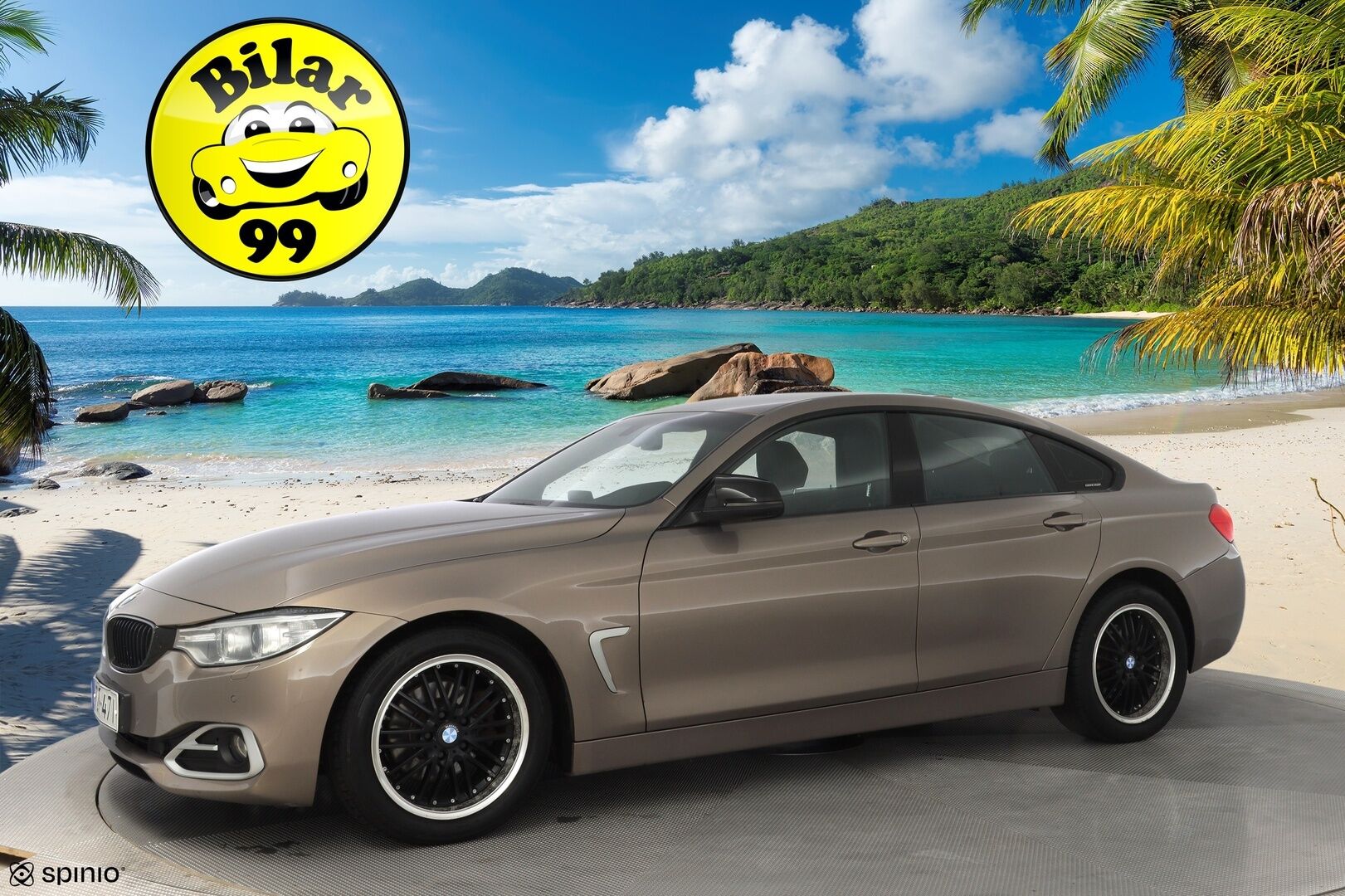 BMW 418 2015 F36 Gran Coupe 418d TwinPower Turbo A Business Aut. *Tutkat / Proffanavi / Ratinlämmitin / Urheiluistuimet* - Suomi auto / M-Sport sisäpaketti / Juuri katsastettu / Viimeisin huolto 6/25