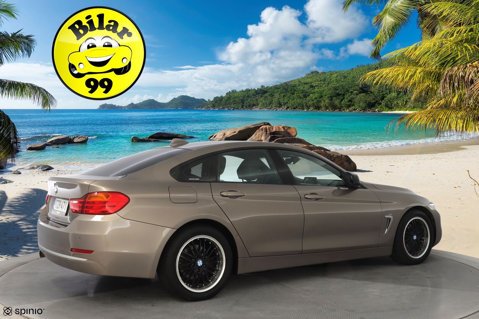 BMW 418 2015 F36 Gran Coupe 418d TwinPower Turbo A Business Aut. *Tutkat / Proffanavi / Ratinlämmitin / Urheiluistuimet* - Suomi auto / M-Sport sisäpaketti / Juuri katsastettu / Viimeisin huolto 6/25