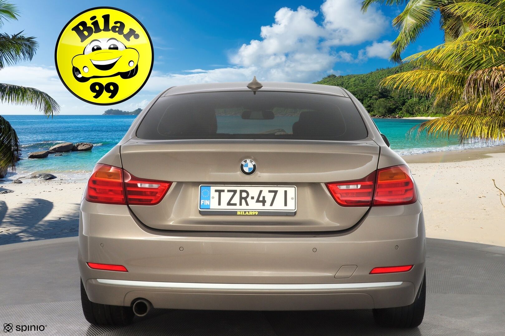 BMW 418 2015 F36 Gran Coupe 418d TwinPower Turbo A Business Aut. *Tutkat / Proffanavi / Ratinlämmitin / Urheiluistuimet* - Suomi auto / M-Sport sisäpaketti / Juuri katsastettu / Viimeisin huolto 6/25