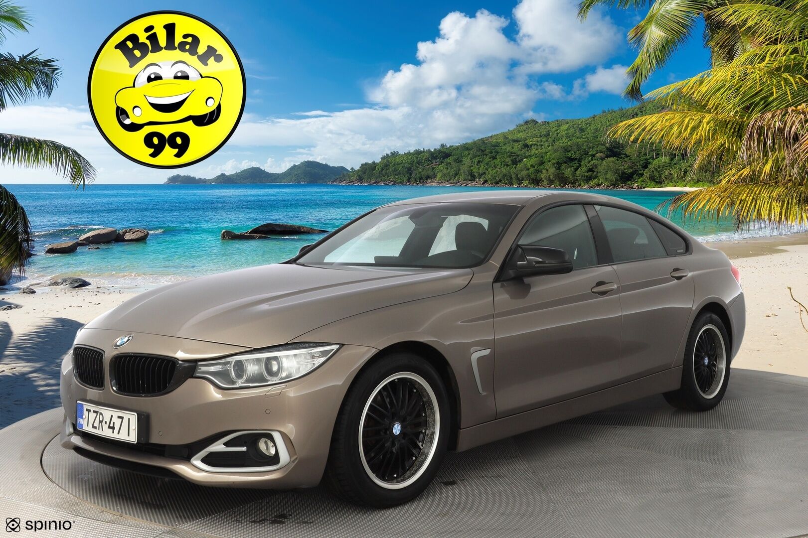 BMW 418 2015 F36 Gran Coupe 418d TwinPower Turbo A Business Aut. *Tutkat / Proffanavi / Ratinlämmitin / Urheiluistuimet* - KATSO KAMPANJAHINTA! / Suomi-auto / M-Sport- sisäpaketti / Juuri katsastettu / Viimeisin huolto 6/25 - HULLUT BLACKWEEK JATKOT - KORKOTARJOUS 2,49%