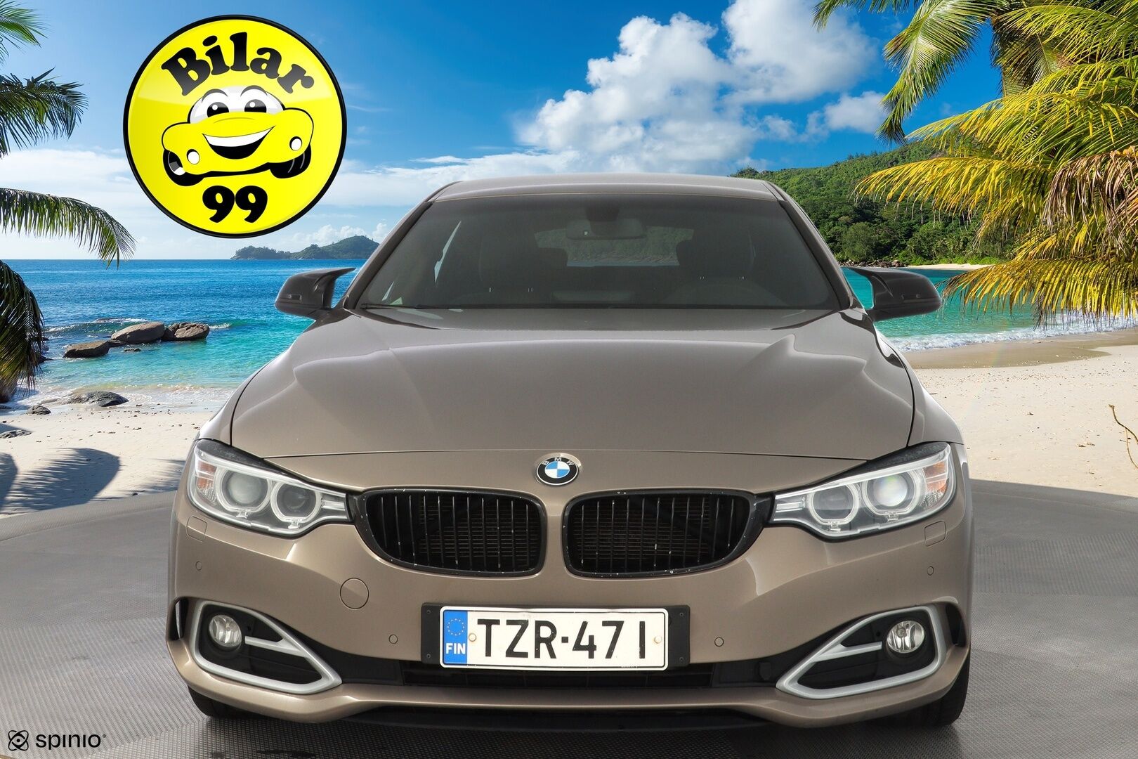 BMW 418 2015 F36 Gran Coupe 418d TwinPower Turbo A Business Aut. *Tutkat / Proffanavi / Ratinlämmitin / Urheiluistuimet* - Suomi auto / M-Sport sisäpaketti / Juuri katsastettu / Viimeisin huolto 6/25