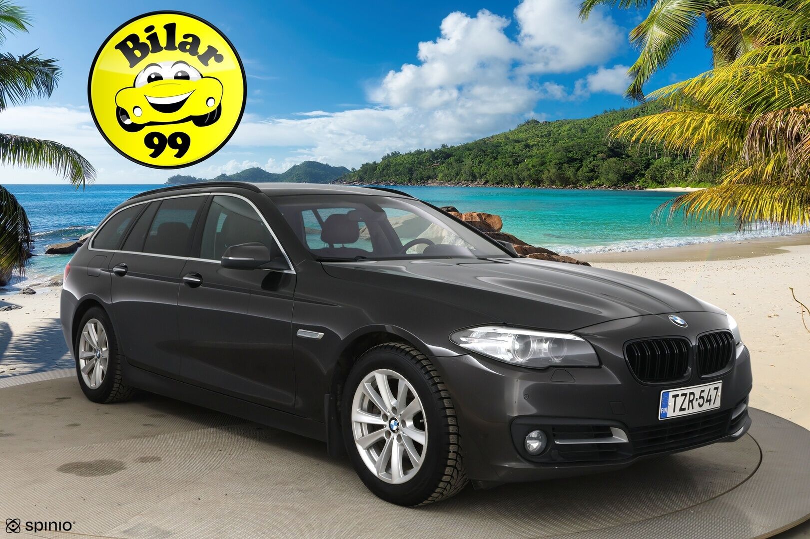 BMW 520 2015 F11 Touring 520d TwinPower Turbo A Limited xDrive Edition Exclusive / Webasto / Vetokoukku / Sport-penkit / Nahat / - 2-om Suomi-auto / LED / Ambiente valaistus / 