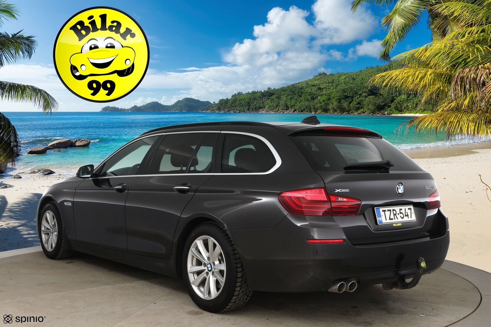 BMW 520 2015 F11 Touring 520d TwinPower Turbo A Limited xDrive Edition Exclusive / Webasto / Vetokoukku / Sport-penkit / Nahat / - 2-om Suomi-auto / LED / Ambiente valaistus / 