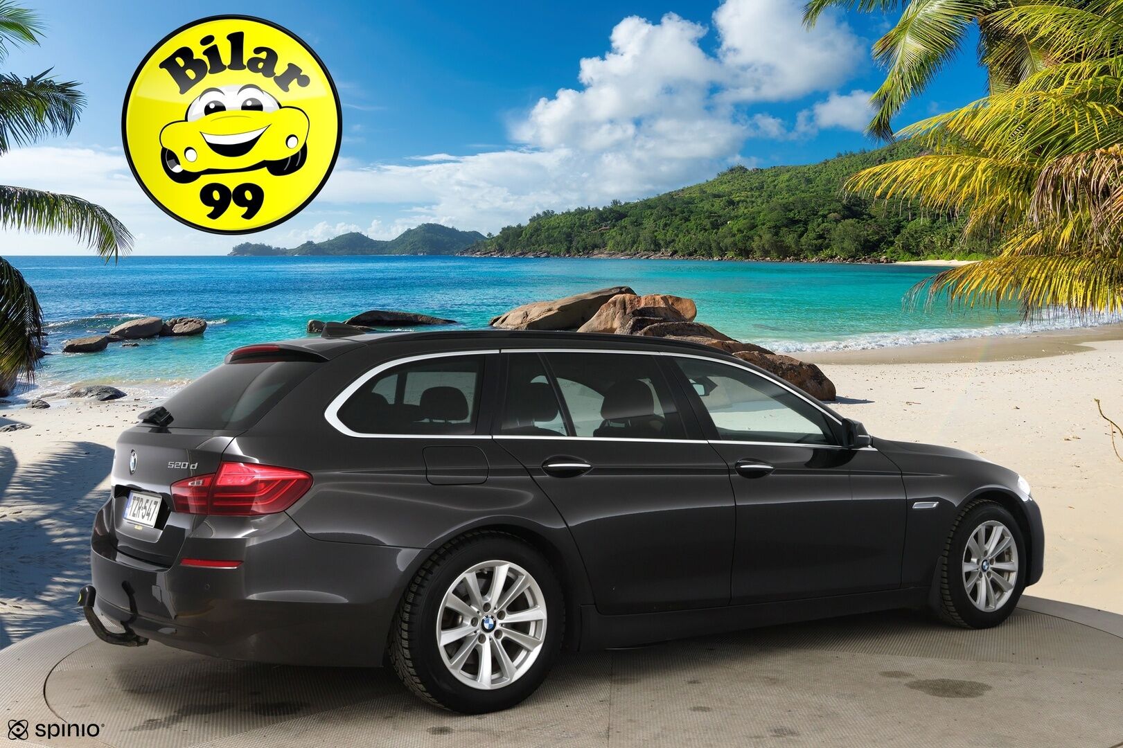 BMW 520 2015 F11 Touring 520d TwinPower Turbo A Limited xDrive Edition Exclusive * Webasto / Vetokoukku / Sport-penkit / Nahat * - 2-om Suomi-auto / LED / Ambiente valaistus - HULLUT AVAJAISHULINAT KORKOTARJOUS 3,29 %