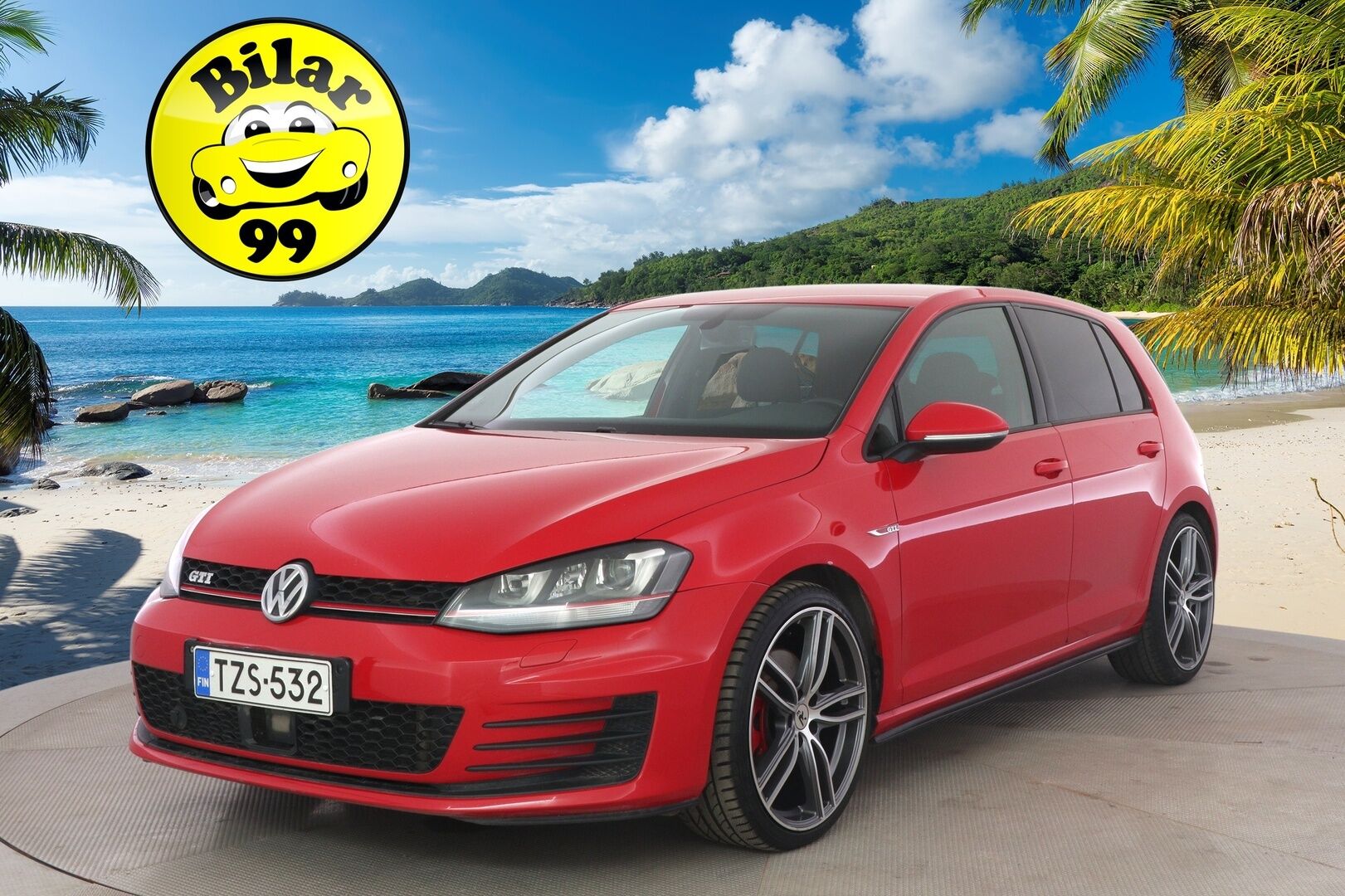 Volkswagen Golf 2015 GTI 2,0 TSI 162 kW (220 hv) BlueMotion Technology DSG - * ACC | Keyless | Xenon | Sport-penkit | Suomi-auto | Upea GTI *