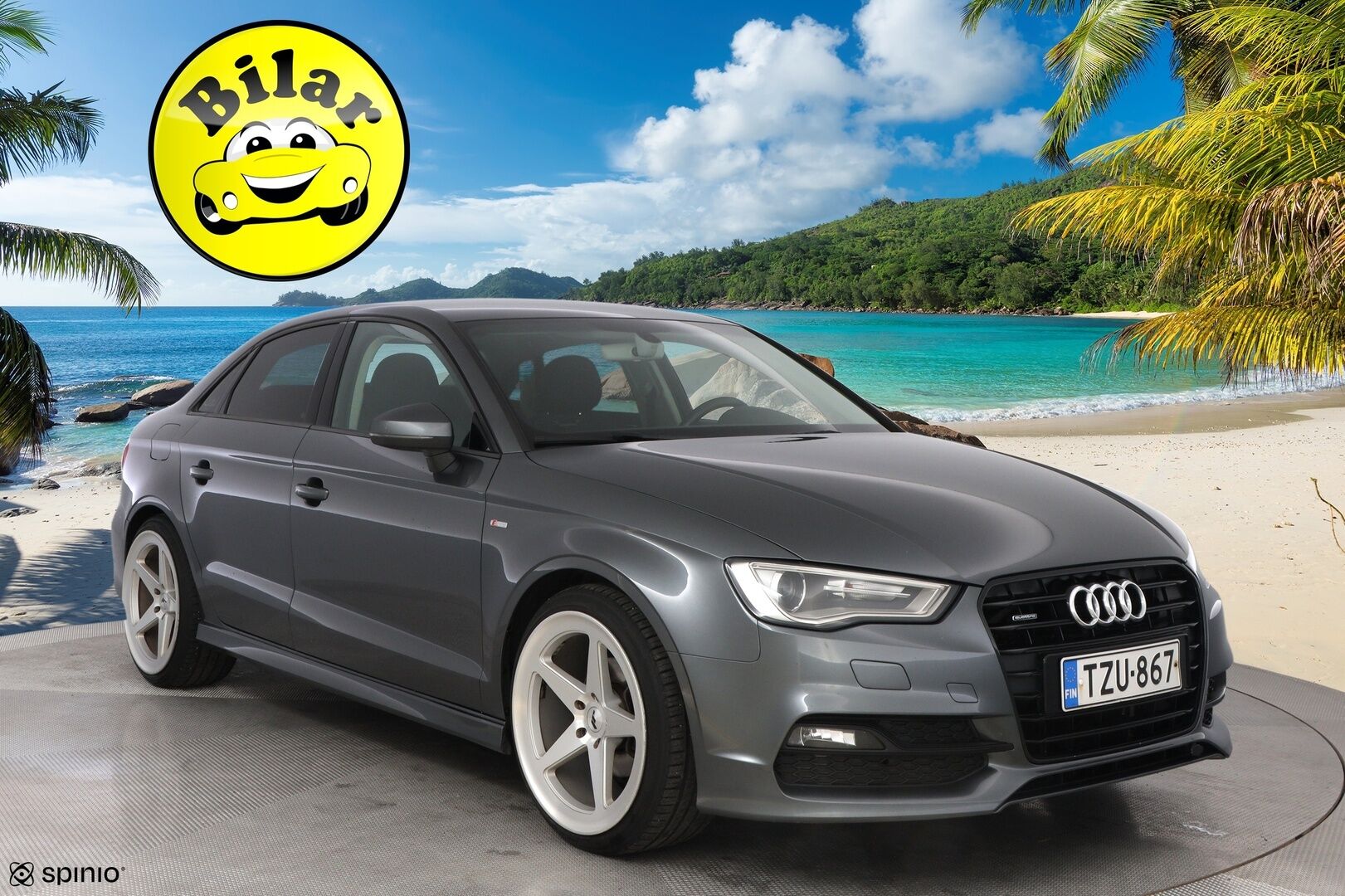 Audi A3 2016 Sedan Land of quattro S line Edition 1,6 TDI 81 kW quattro - Suomi-auto | S-Line | Koukku | Vakkari | Urheiluistuimet | LED | Lohko+sis | Bluetooth