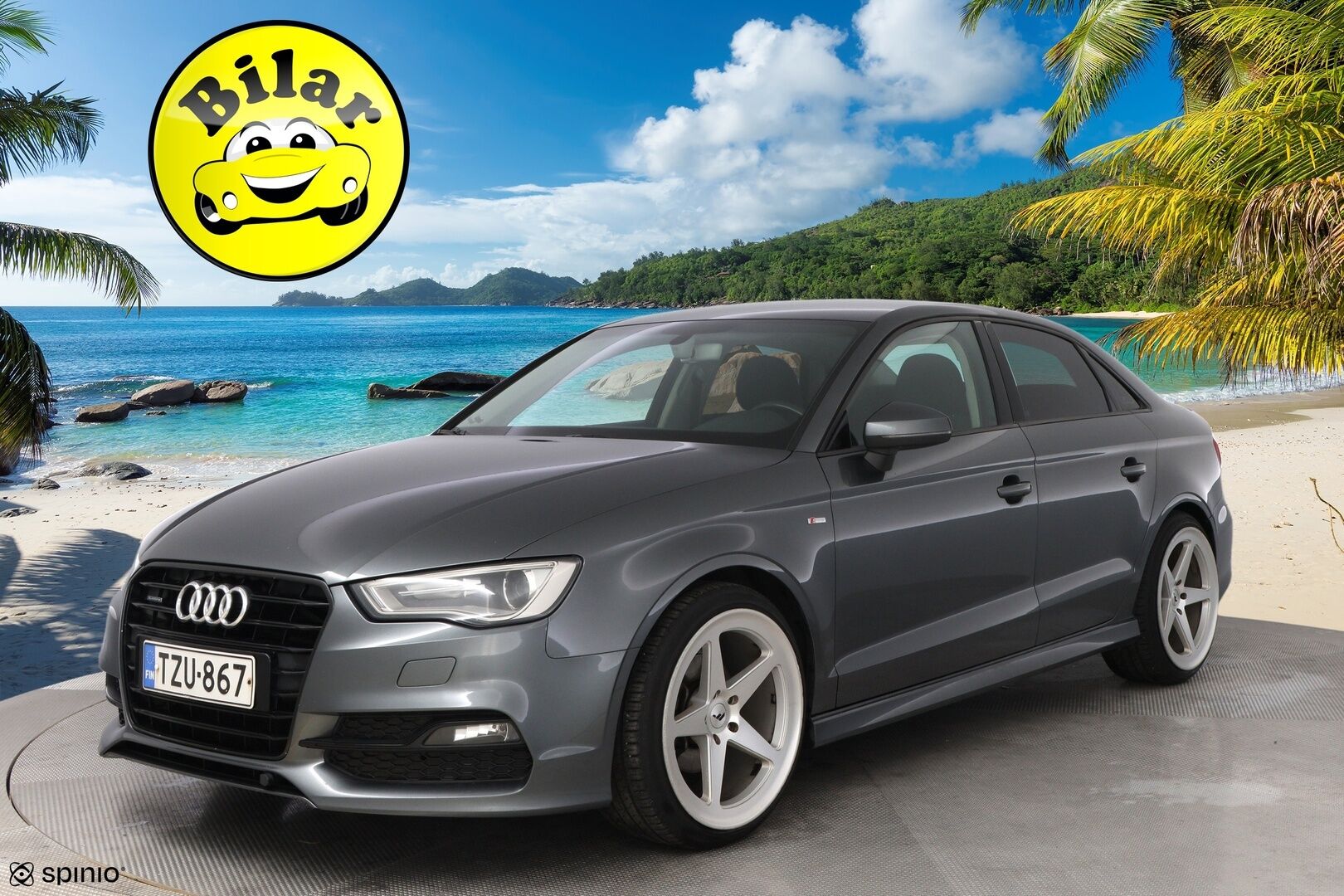 Audi A3 2016 Sedan Land of quattro S line Edition 1,6 TDI 81 kW quattro - Suomi-auto | S-Line | Koukku | Vakkari | Urheiluistuimet | LED | Lohko+sis | Bluetooth