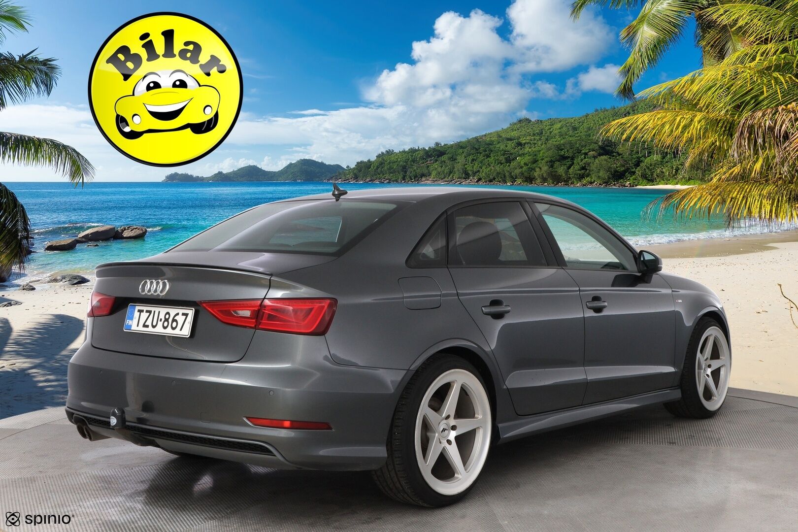 Audi A3 2016 Sedan Land of quattro S line Edition 1,6 TDI 81 kW quattro - Suomi-auto | S-Line | Koukku | Vakkari | Urheiluistuimet | LED | Lohko+sis | Bluetooth