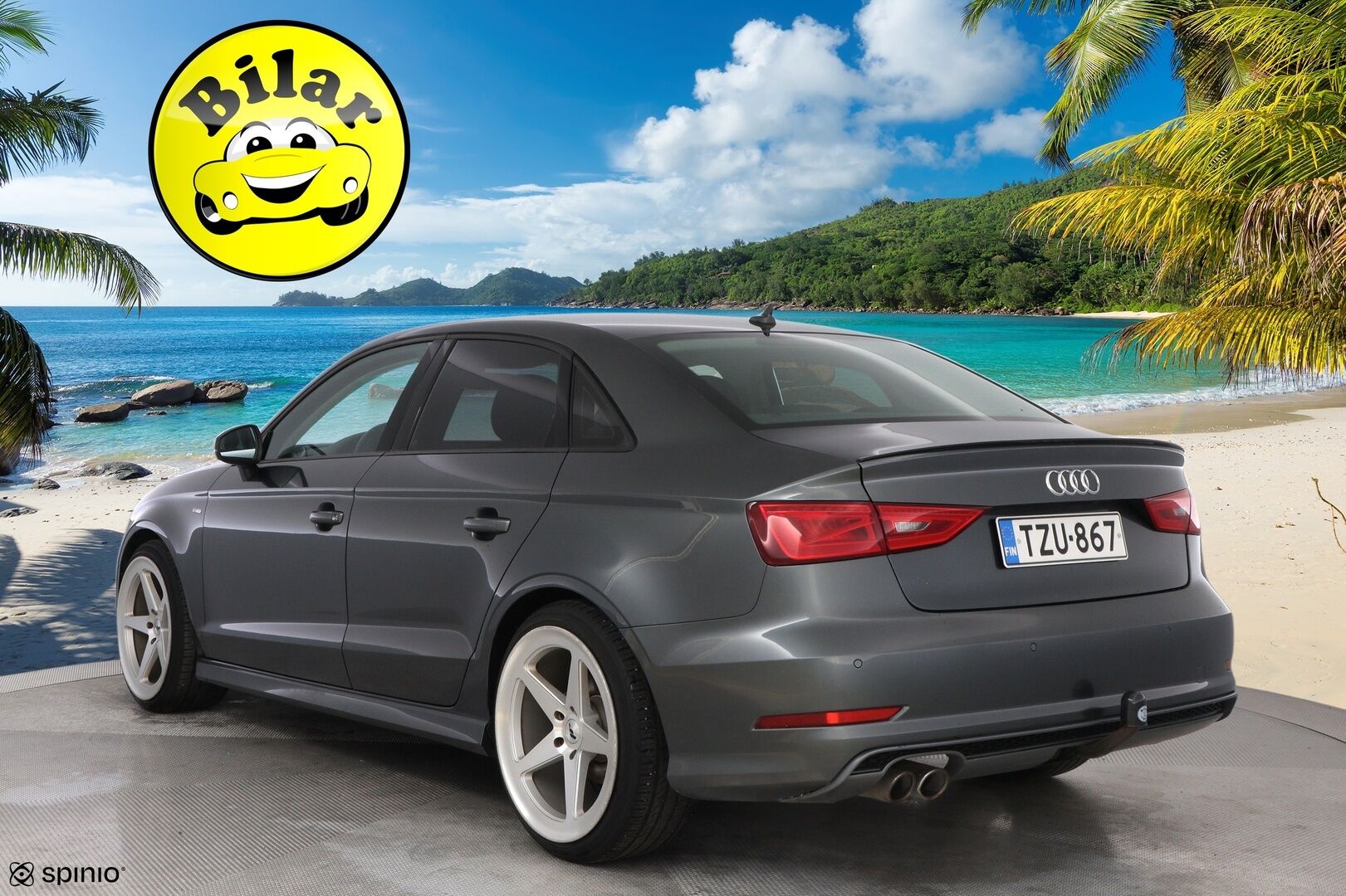 Audi A3 2016 Sedan Land of quattro S line Edition 1,6 TDI 81 kW quattro - Suomi-auto | S-Line | Koukku | Vakkari | Urheiluistuimet | LED | Lohko+sis | Bluetooth