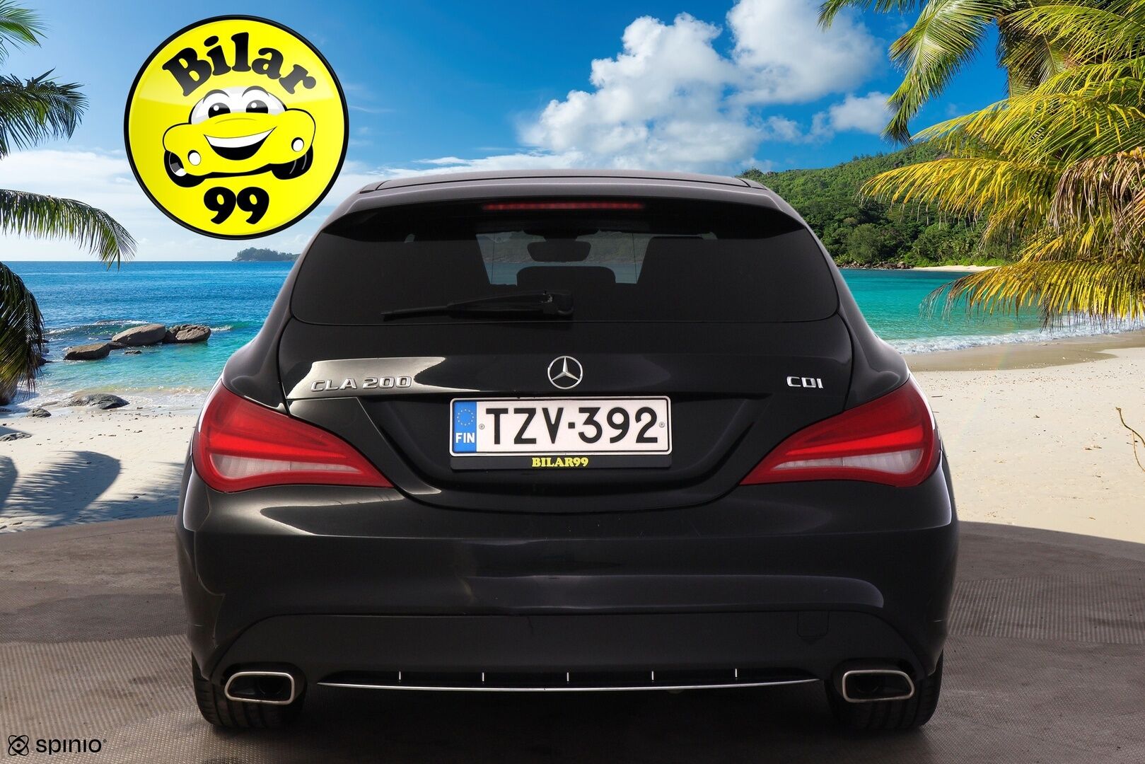 Mercedes-Benz CLA 2016 200 CDI A Shooting Brake Premium Business **Peruutuskamera / Koukku / Lohko / Bi-Xenon**