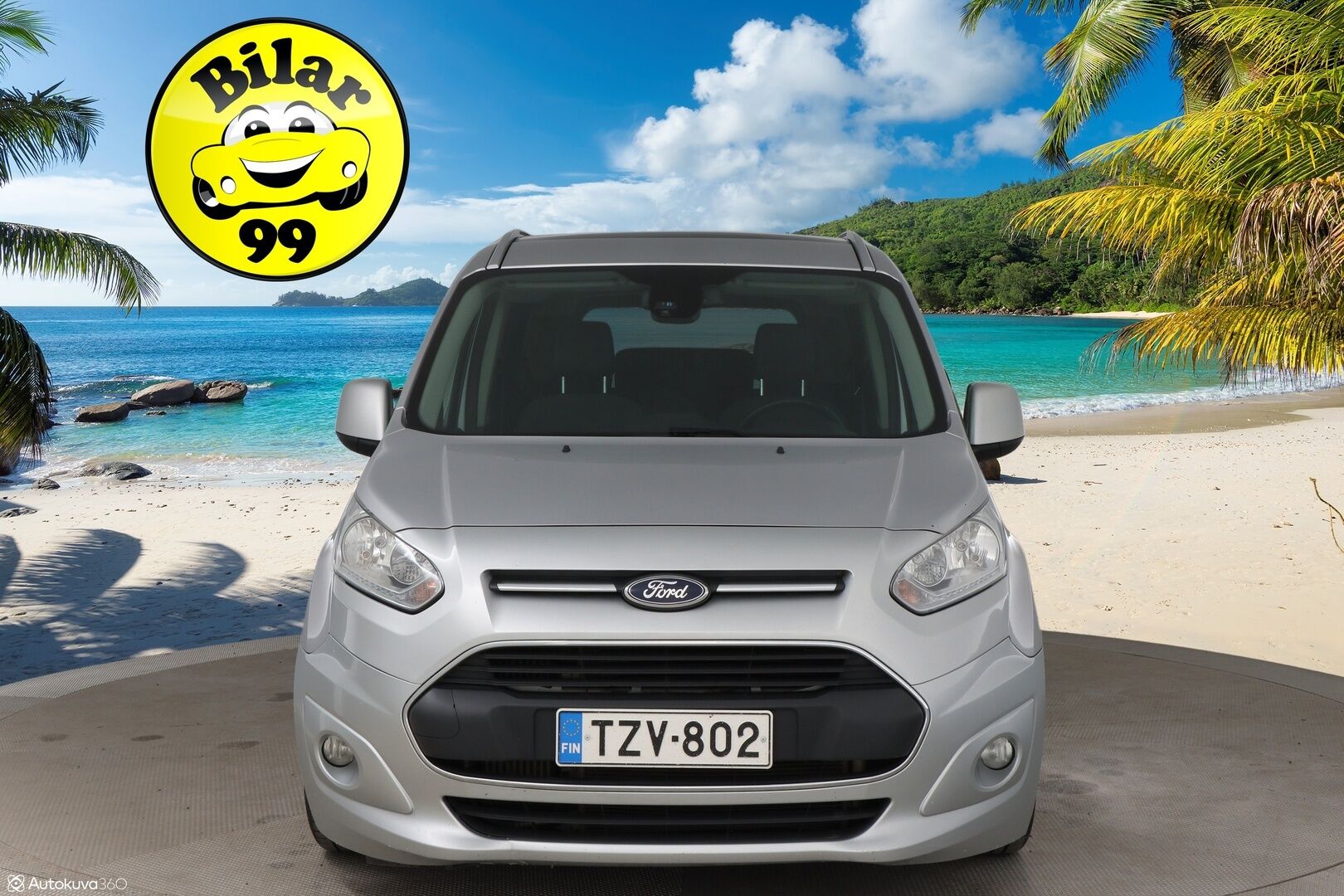 Ford Grand Tourneo Connect 2016 1,5 TDCi 120 hv PowerShift A6 Titanium / Myydään huutokaupat.com:issa! - Invaramppi! / Pegabus taksi / Suomi-auto / Todella siisti metreihin!