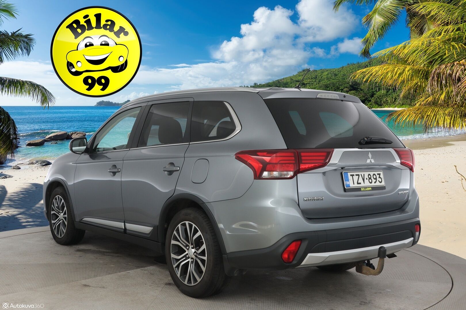 Mitsubishi Outlander 2016 2,2 DI-D Instyle NAVI AT 4WD 7P Business - ACC / Koukku / Nahat / Sähkökontti / Lohko