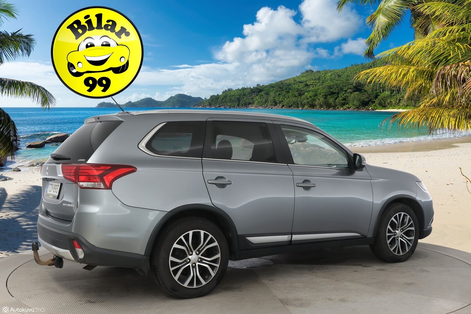 Mitsubishi Outlander 2016 2,2 DI-D Instyle NAVI AT 4WD 7P Business - ACC / Koukku / Nahat / Sähkökontti / Lohko
