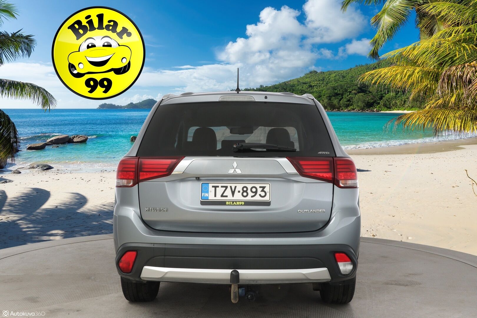 Mitsubishi Outlander 2016 2,2 DI-D Instyle NAVI AT 4WD 7P Business - ACC / Koukku / Nahat / Sähkökontti / Lohko