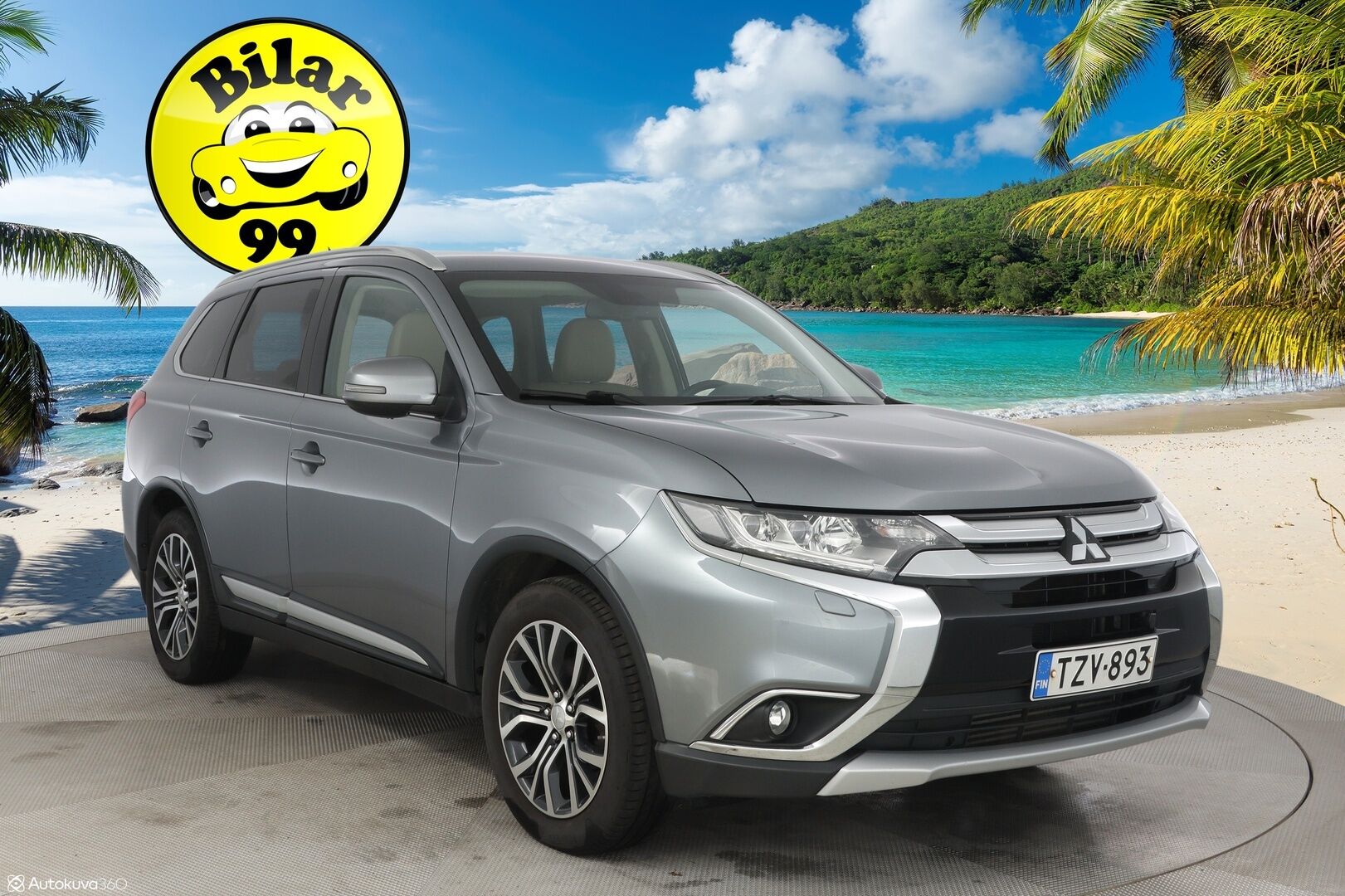 Mitsubishi Outlander 2016 2,2 DI-D Instyle NAVI AT 4WD 7P Business - ACC / Koukku / Nahat / Sähkökontti / Lohko