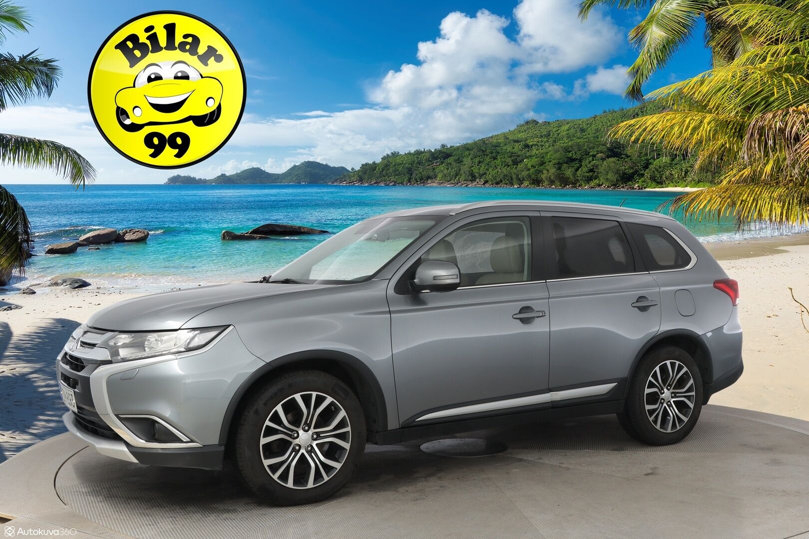 Mitsubishi Outlander 2016 2,2 DI-D Instyle NAVI AT 4WD 7P Business - ACC / Koukku / Nahat / Sähkökontti / Lohko
