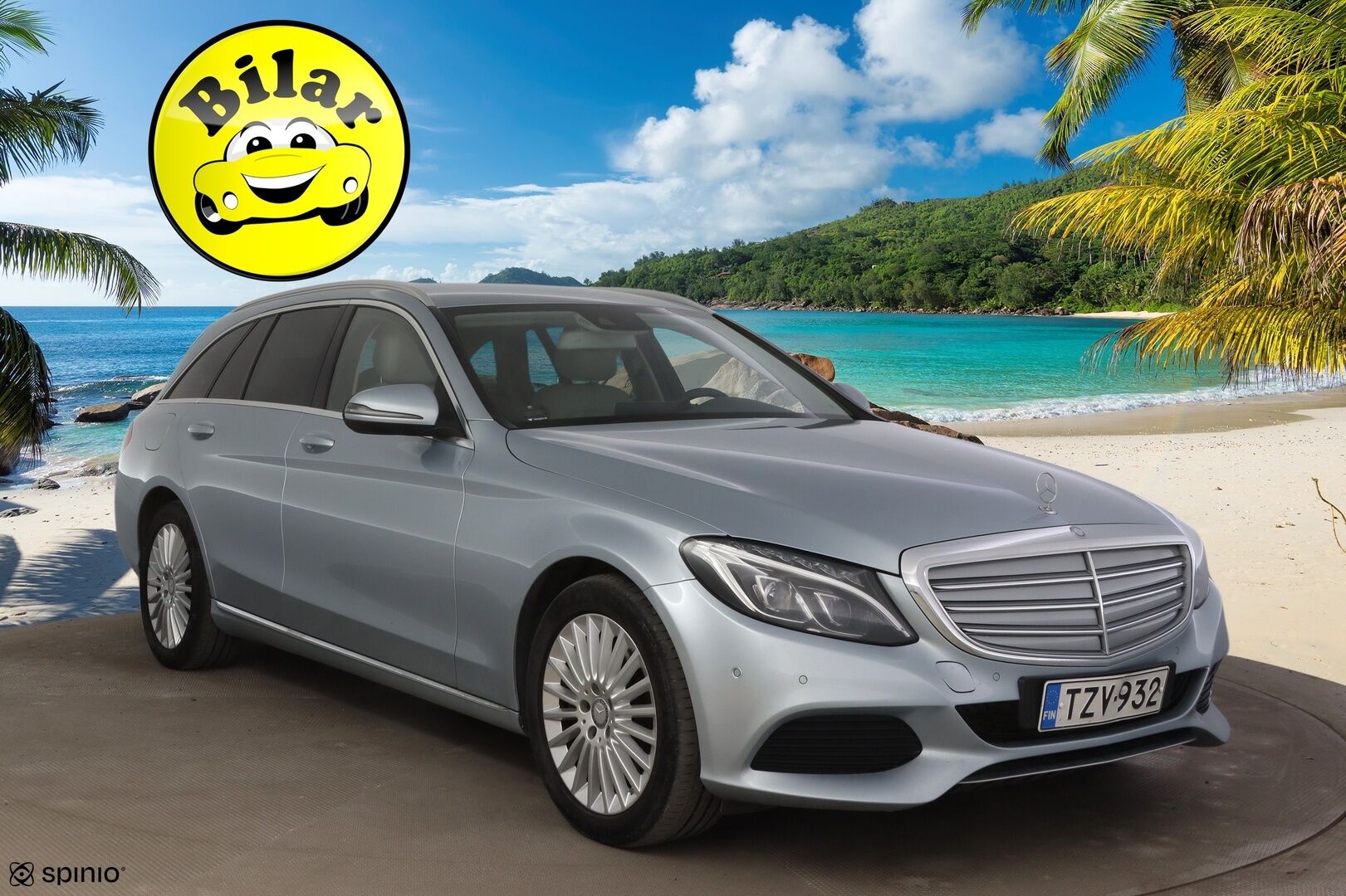Mercedes-Benz C 2015 250 BlueTec 4Matic T A Premium Business - | Vaaleat nahat muisteilla | Isompi näyttö | ILS | Burmester | Neliveto | Ilma-alusta | Taittuva koukku | Uudet kesä- ja talvirenkaat