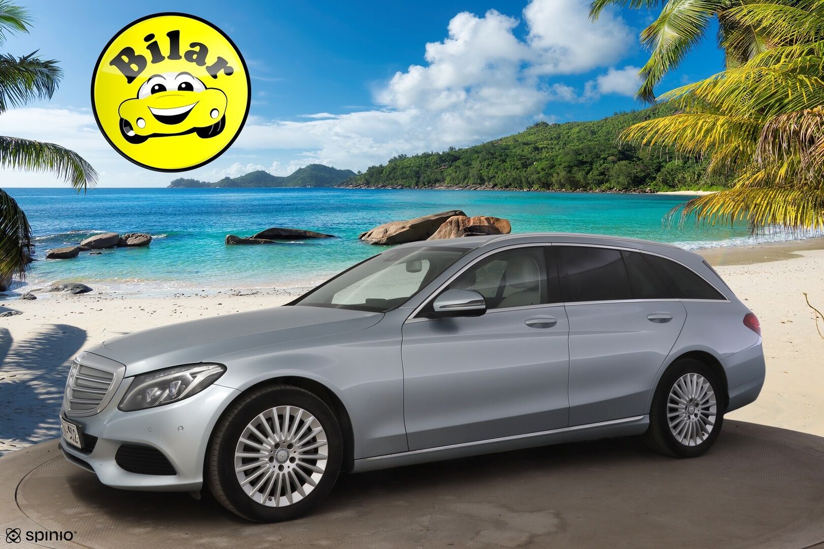 Mercedes-Benz C 2015 250 BlueTec 4Matic T A Premium Business - | Vaaleat nahat muisteilla | Isompi näyttö | ILS | Burmester | Neliveto | Ilma-alusta | Taittuva koukku | Uudet kesä- ja talvirenkaat
