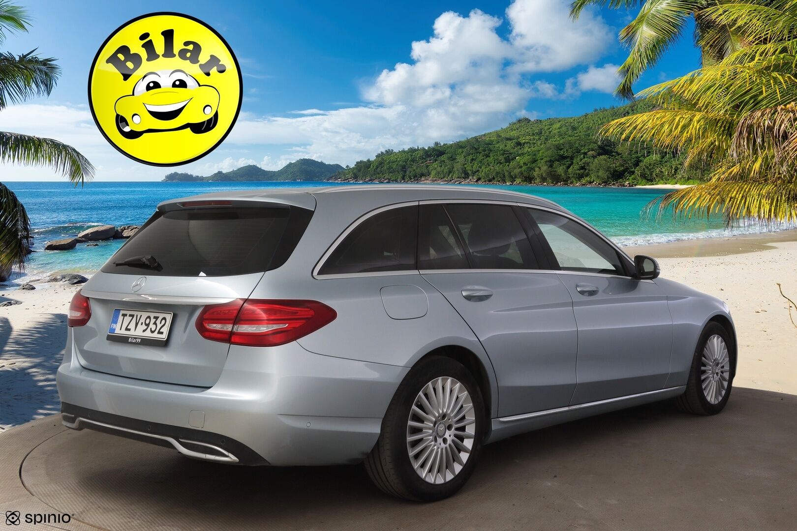 Mercedes-Benz C 2015 250 BlueTec 4Matic T A Premium Business - | Vaaleat nahat muisteilla | Isompi näyttö | ILS | Burmester | Neliveto | Ilma-alusta | Taittuva koukku | Uudet kesä- ja talvirenkaat