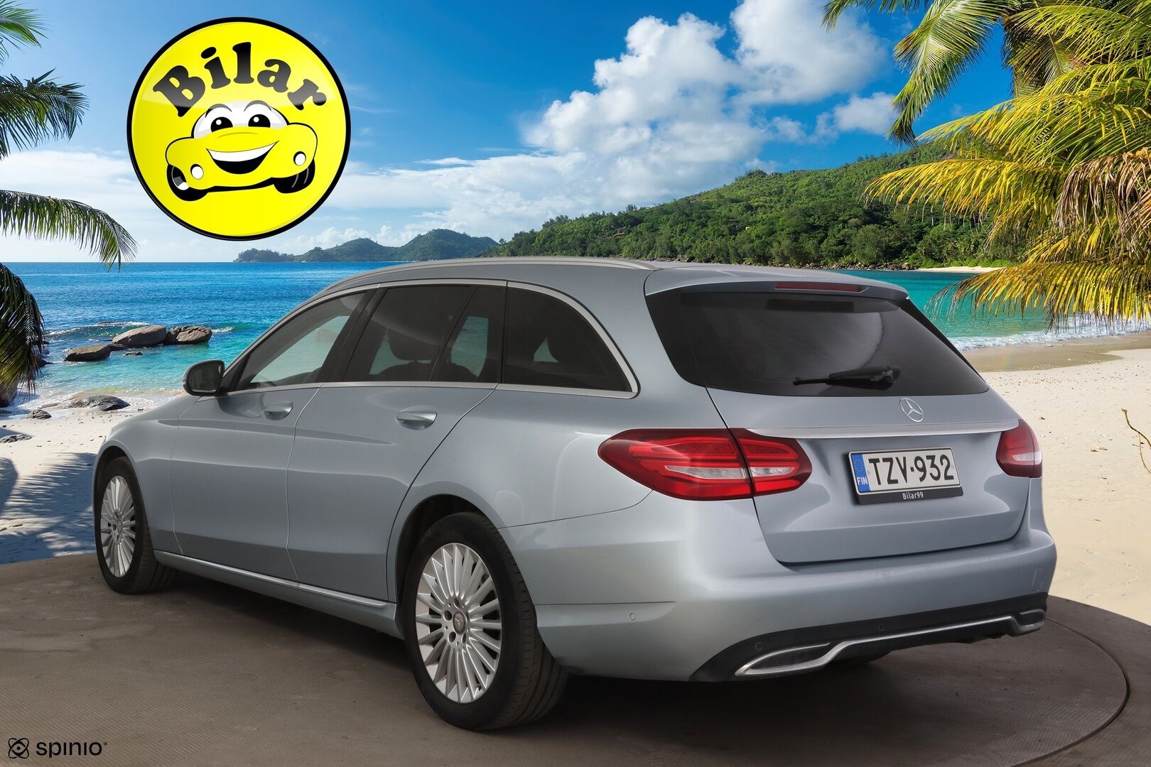 Mercedes-Benz C 2015 250 BlueTec 4Matic T A Premium Business - | Vaaleat nahat muisteilla | Isompi näyttö | ILS | Burmester | Neliveto | Ilma-alusta | Taittuva koukku | Uudet kesä- ja talvirenkaat