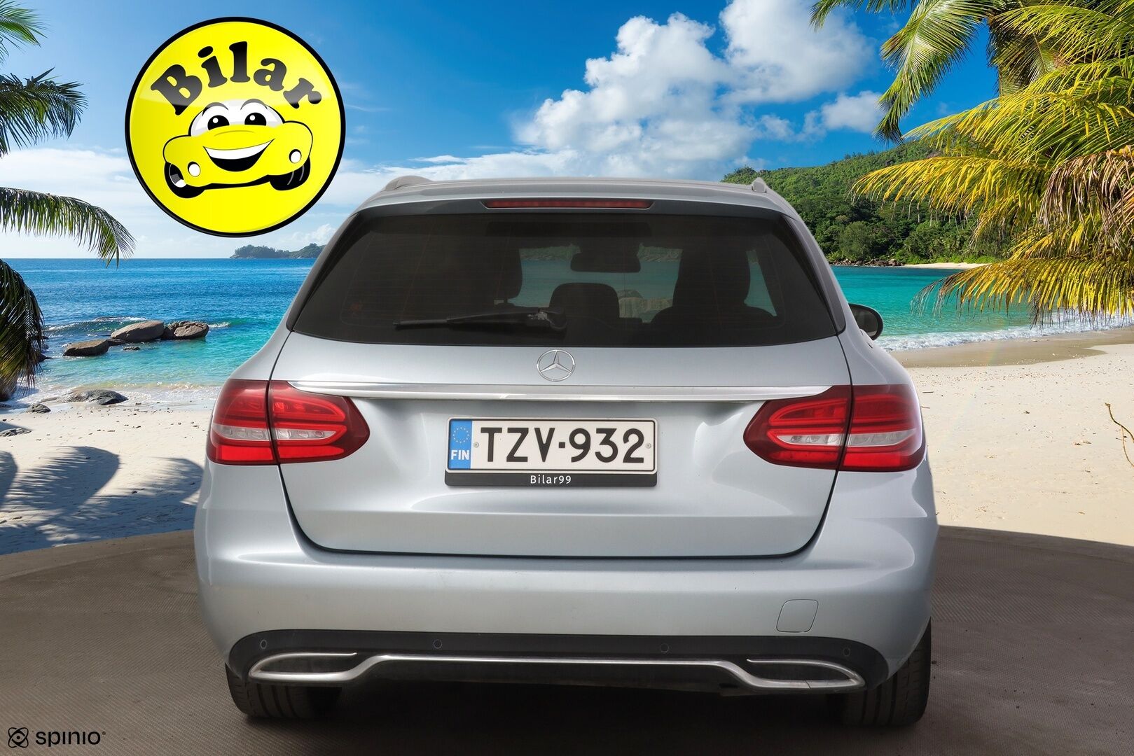 Mercedes-Benz C 2015 250 BlueTec 4Matic T A Premium Business - | Vaaleat nahat muisteilla | Isompi näyttö | ILS | Burmester | Neliveto | Ilma-alusta | Taittuva koukku | Uudet kesä- ja talvirenkaat