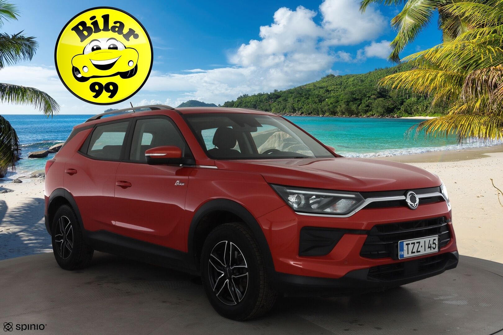 SsangYong Korando 2021 G1,5T 2WD 6AT QUARTZ * Vakkari / P.kamera / Navi / Lohko+Sisä / Koukku / Ratinlämmitin / Kaistavahti * - 1.Om Suomi-auto / Kahdet renkaat aluvanteilla