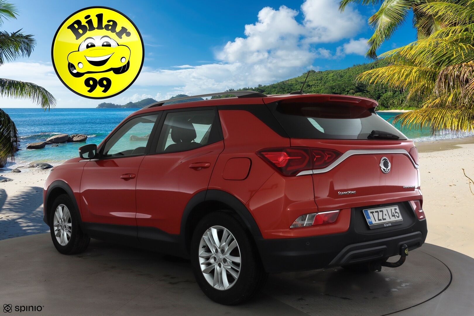 SsangYong Korando 2021 G1,5T 2WD 6AT QUARTZ * Vakkari / P.kamera / Navi / Lohko+Sisä / Koukku / Ratinlämmitin / Kaistavahti * - 1.Om Suomi-auto / Kahdet renkaat aluvanteilla