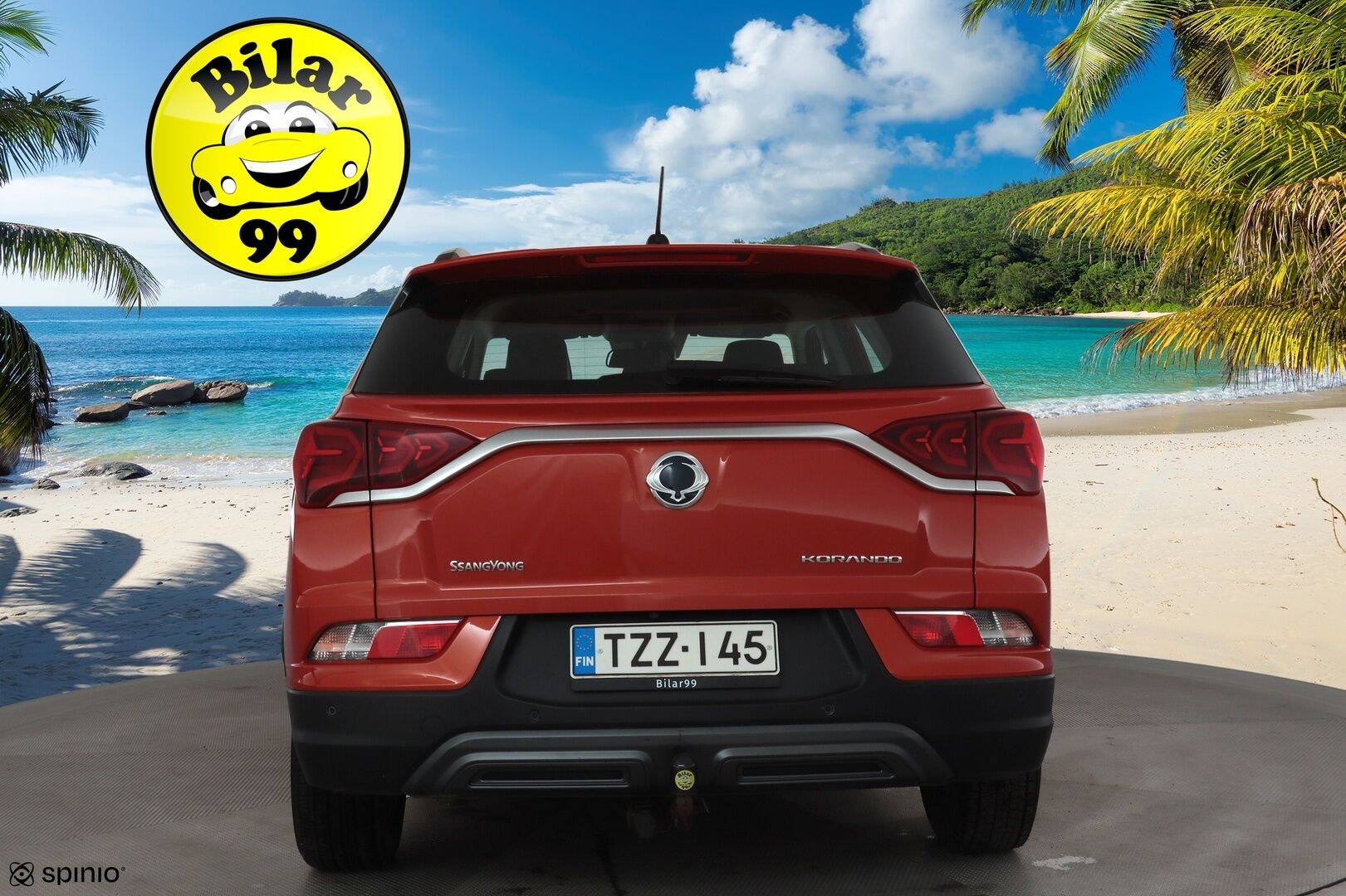 SsangYong Korando 2021 G1,5T 2WD 6AT QUARTZ * Vakkari / P.kamera / Navi / Lohko+Sisä / Koukku / Ratinlämmitin / Kaistavahti * - 1.Om Suomi-auto / Kahdet renkaat aluvanteilla