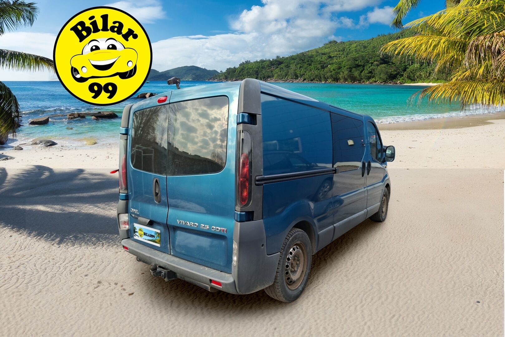 Opel VIVARO 2006 VIVARO VAN 2.5 DTI *TÄMÄ AUTO MYYDÄÄN YRITISOUTLETISSA VAIN YRITYKSILLE* / Koukku / Kamera - näppärä paku koukulla ja kameralla!