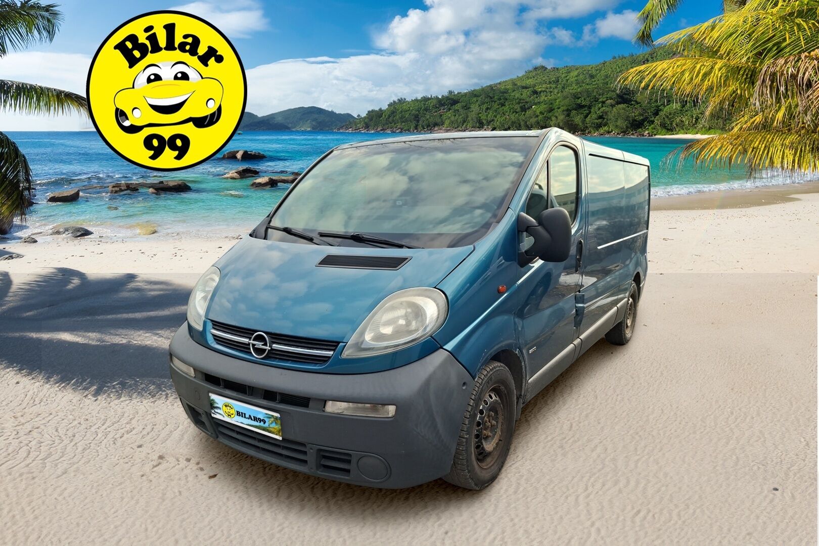 Opel VIVARO 2006 VIVARO VAN 2.5 DTI *TÄMÄ AUTO MYYDÄÄN YRITISOUTLETISSA VAIN YRITYKSILLE* / Koukku / Kamera - näppärä paku koukulla ja kameralla!