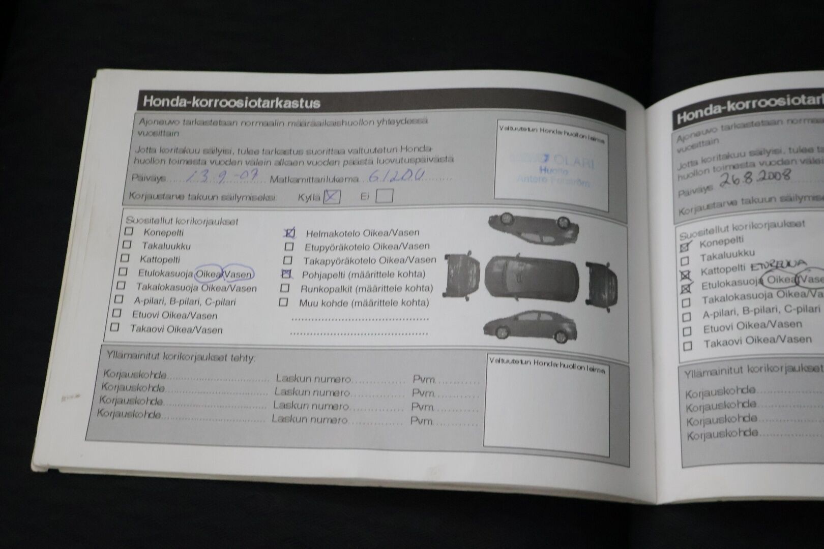 Honda Accord 2006 Tourer 2,0i Comfort - | Myydään huutokaupat.com- sivustolla | Suomi-auto | Vetokoukku | Vakkari | 2x renkaat | Lohkolämmitin | 