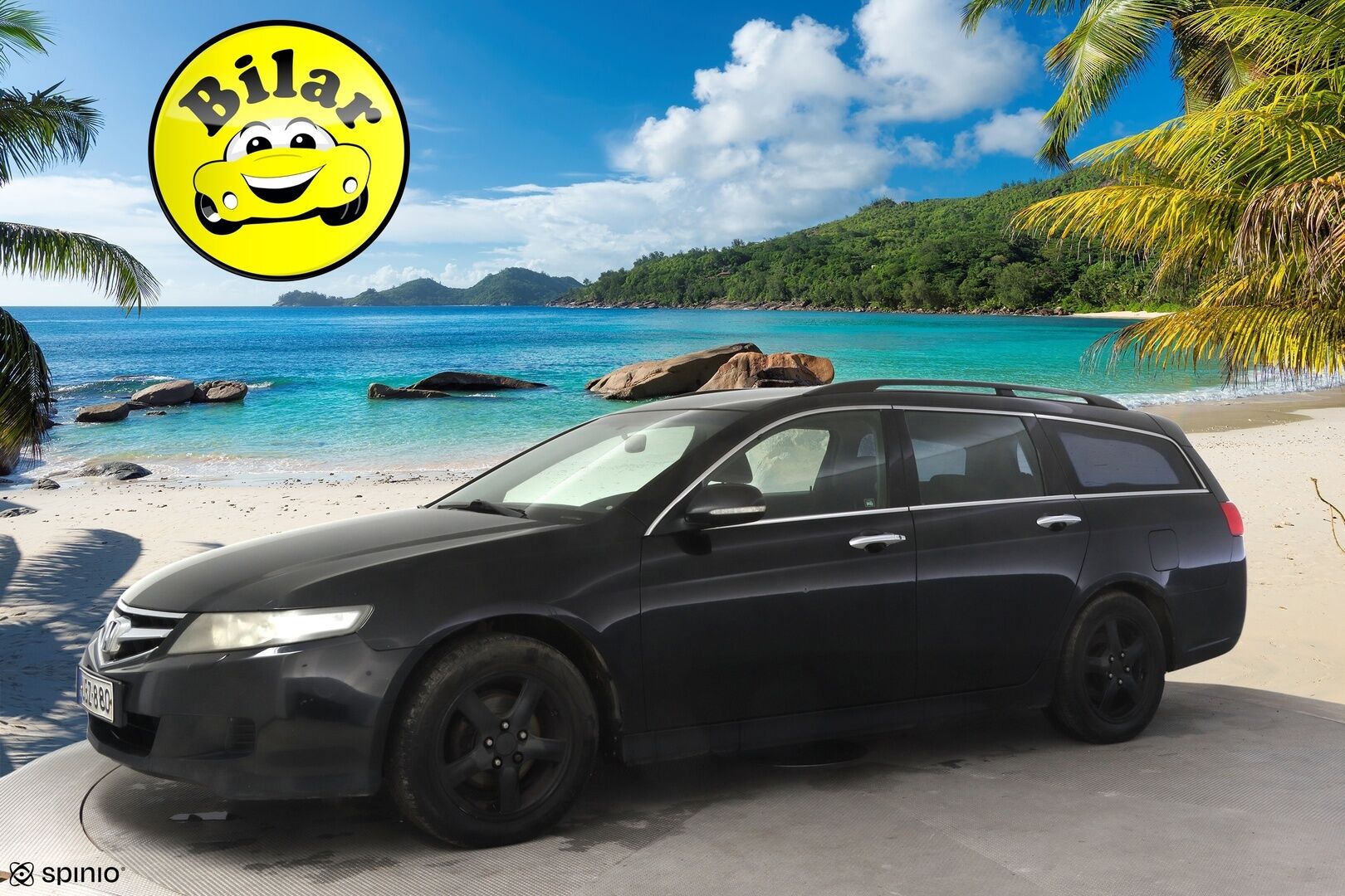 Honda Accord 2006 Tourer 2,0i Comfort - | Myydään huutokaupat.com- sivustolla | Suomi-auto | Vetokoukku | Vakkari | 2x renkaat | Lohkolämmitin | 
