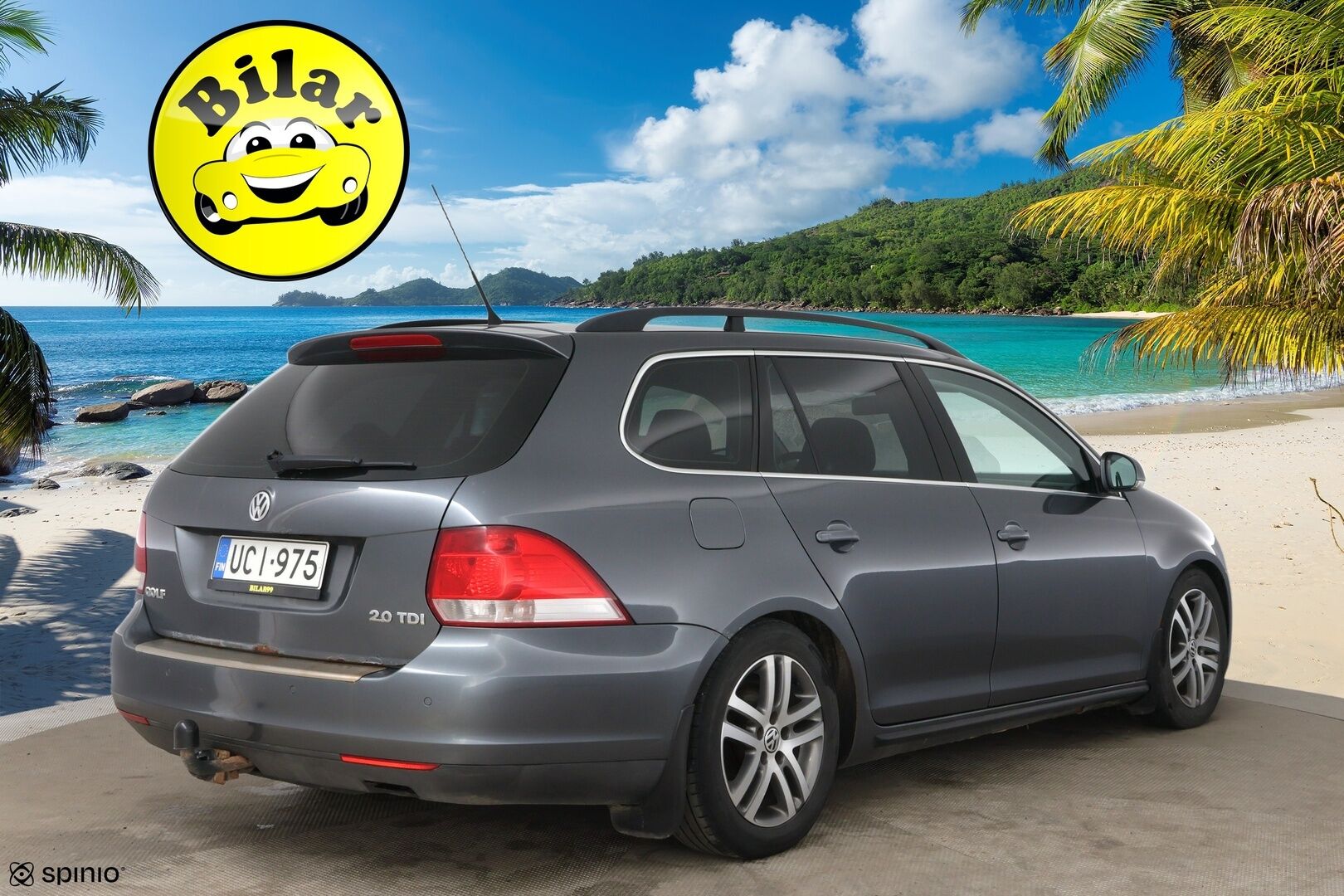 Volkswagen Golf 2009 Variant Sportline 2,0 TDI 103 kW PowerDiesel  - Myydään Huutokaupat.comissa - Suomi-auto | Vakkari | Koukku | Myydään Huutokaupat.comissa