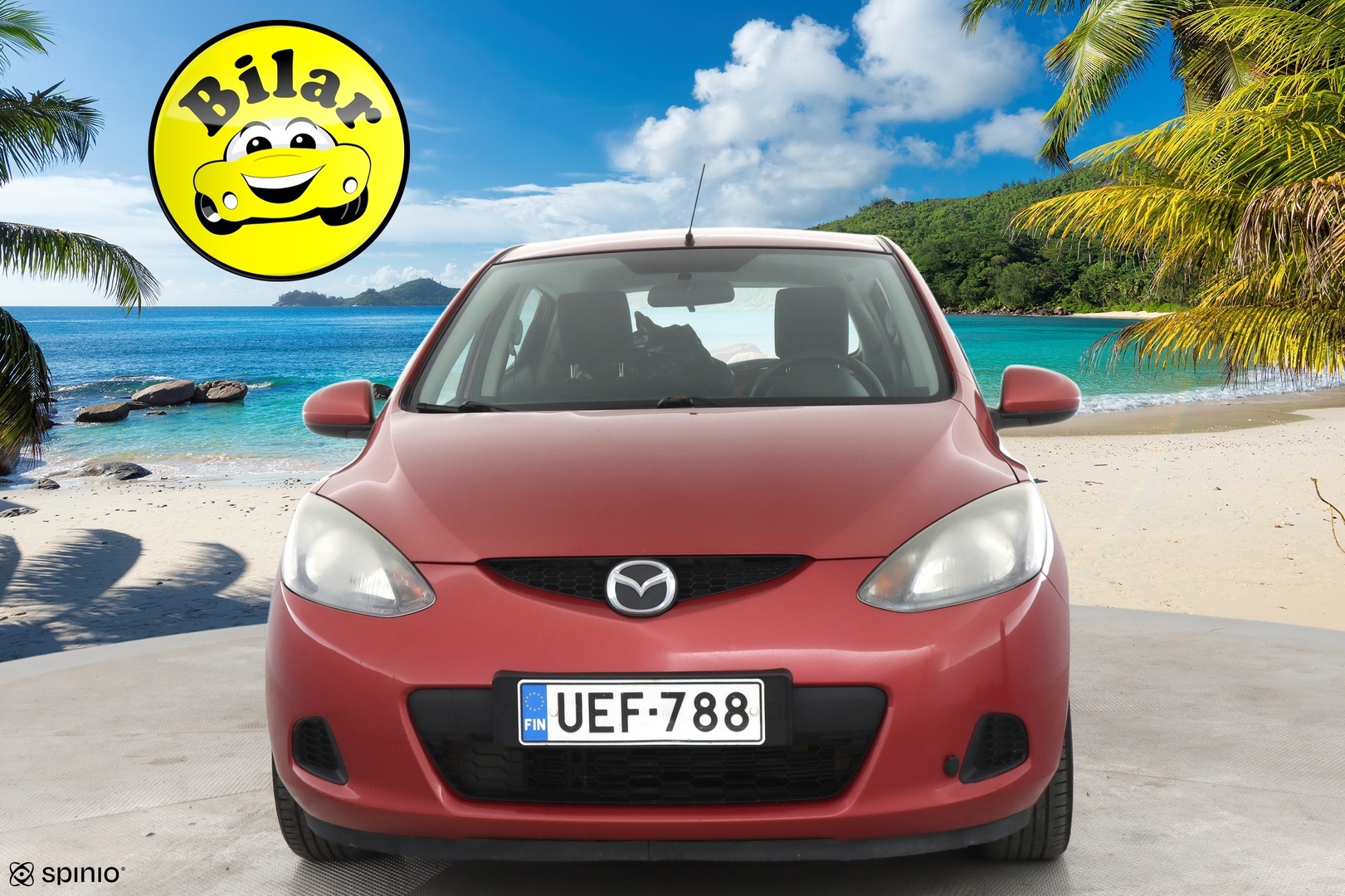 Mazda Mazda2 2008 1,3 Classic 5MT 5ov Z01 / Kahdet renkaat aluilla / Suomi-auto / Ilmastointi