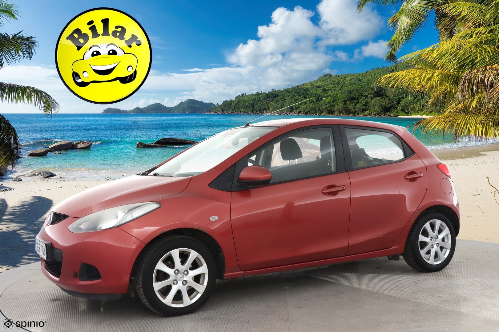 Mazda Mazda2 2008 1,3 Classic 5MT 5ov Z01 / Kahdet renkaat aluilla / Suomi-auto / Ilmastointi