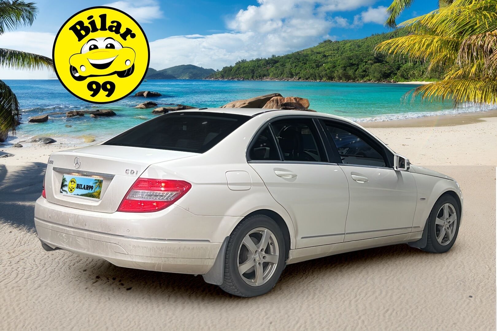 Mercedes-Benz C 2009 200 CDI A Premium Business * Suomiauto / Vakkari / Vetokoukku / Xenon / Puolinahkasisusta / Lohko & Sisäpistoke - 2x Renkaat aluvantein / Siisti ikäisekseen / Juuri tullut Tampereelle!