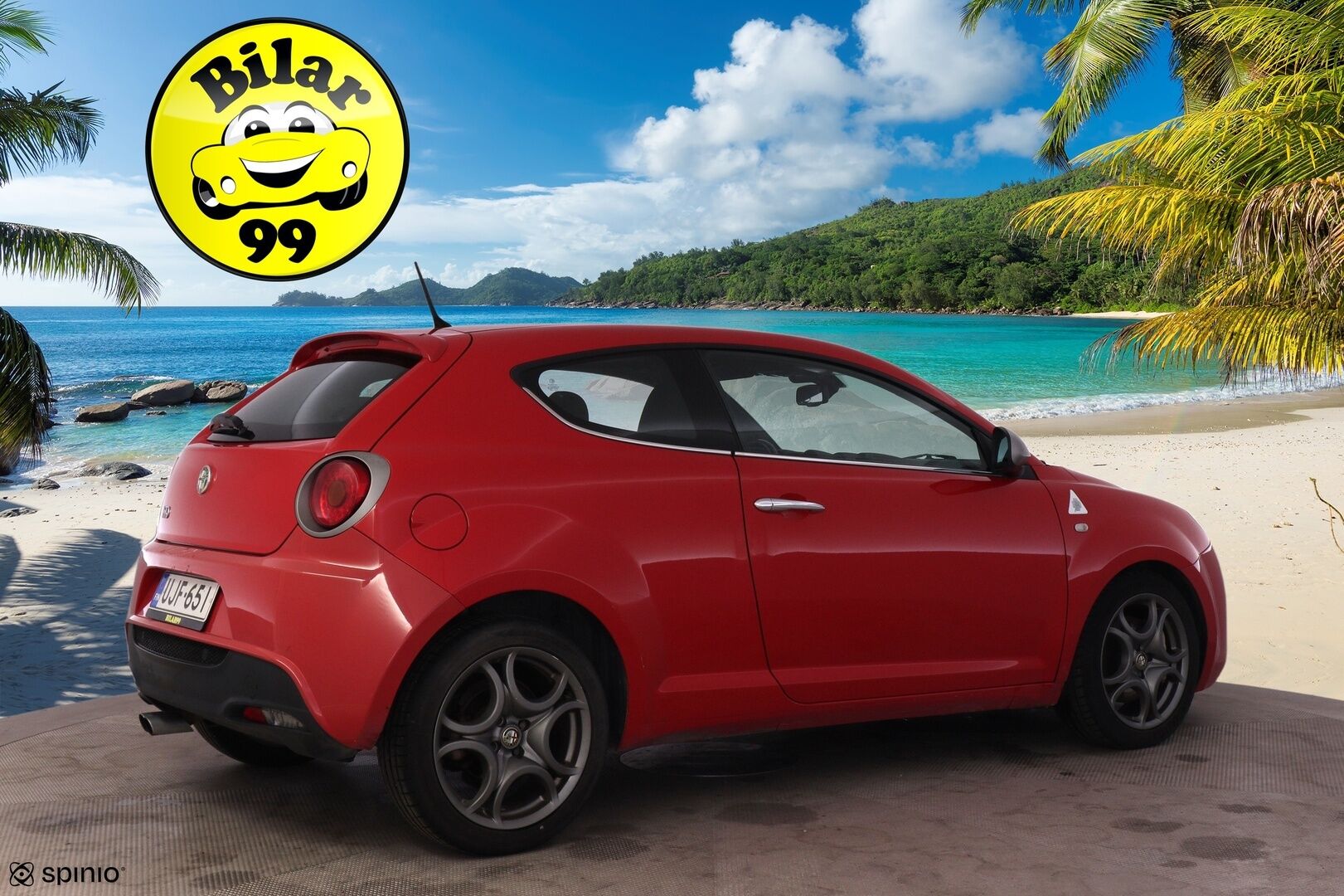 Alfa Romeo Mito 2010 Quadrifoglio Verde 1,4 MultiAir 170hv Bensiini *Myydään Huutokaupat.com* - Myydään Huutokaupat.com