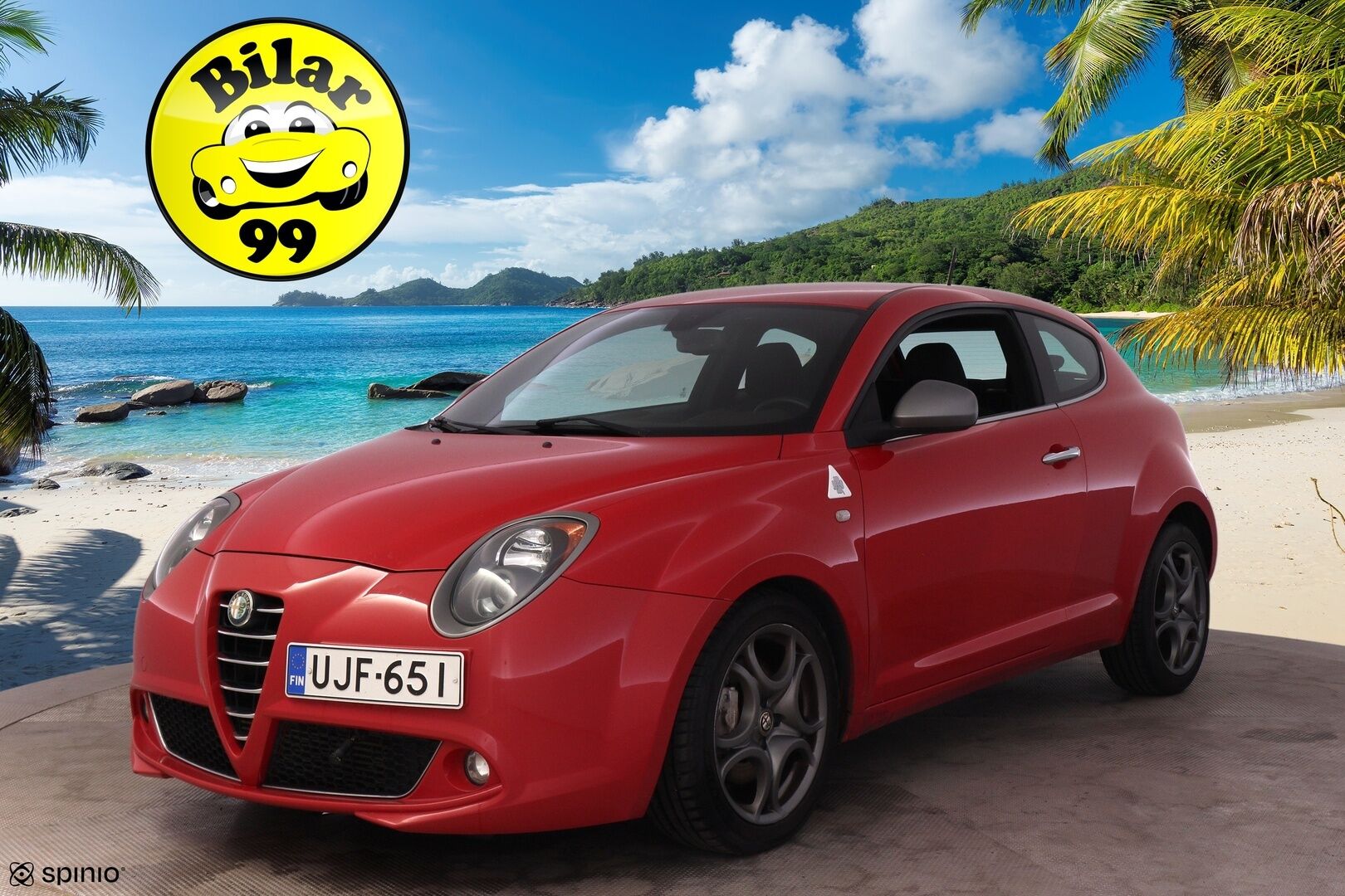 Alfa Romeo Mito 2010 Quadrifoglio Verde 1,4 MultiAir 170hv Bensiini *Myydään Huutokaupat.com* - Myydään Huutokaupat.com