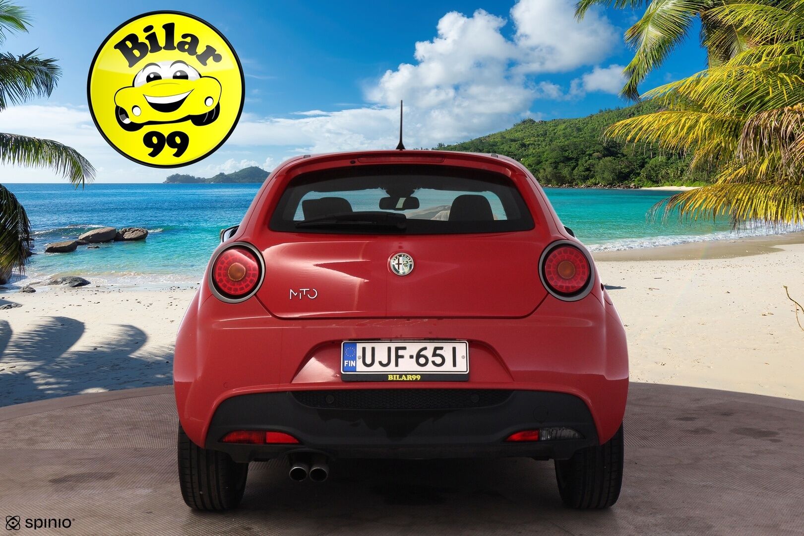 Alfa Romeo Mito 2010 Quadrifoglio Verde 1,4 MultiAir 170hv Bensiini *Myydään Huutokaupat.com* - Myydään Huutokaupat.com