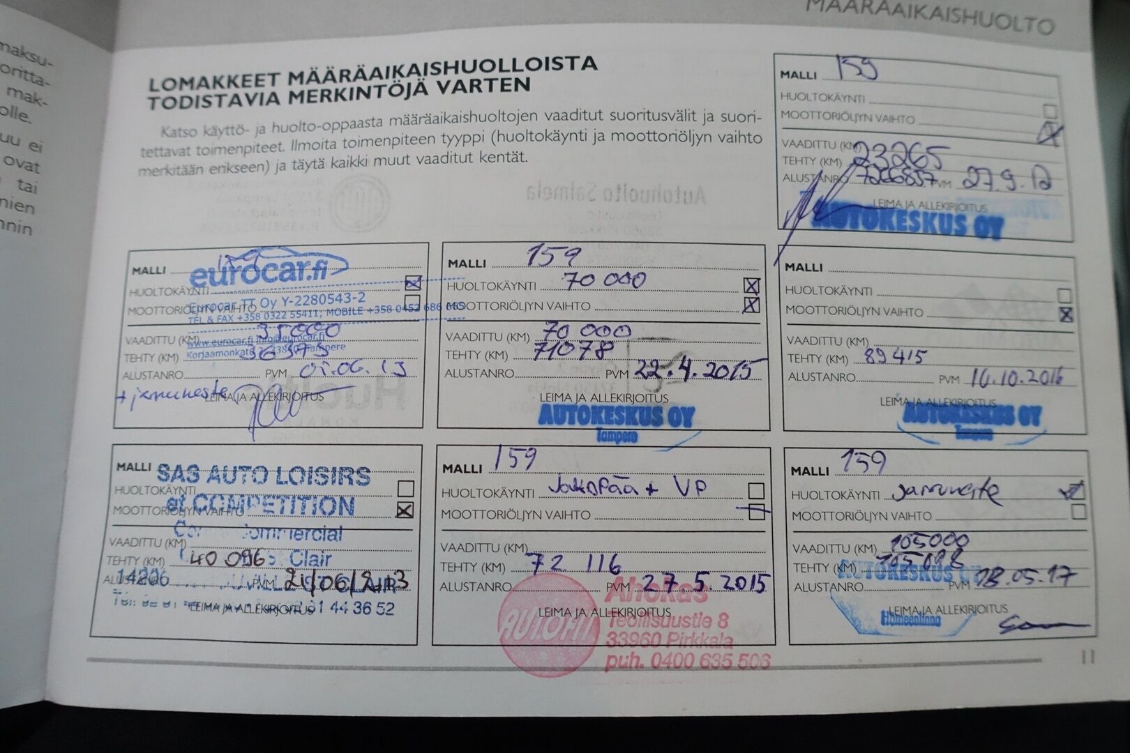 Alfa Romeo 159 2011 Sportwagon 2,0 JTDm 170hv Business Diesel - Myydään Huutokaupat.com - | Huoltokirja | Vakkari | Lohko+sisä | – Tämä auto myydään huutokaupat.com -sivuston kautta