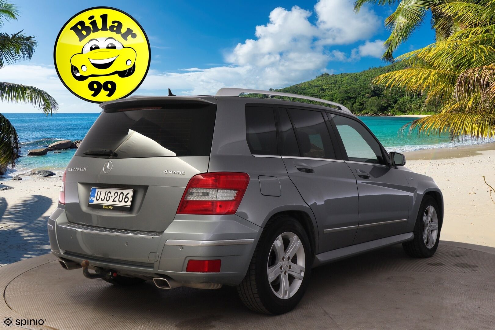 Mercedes-Benz GLK 2010 220 CDI BE 4Matic A Premium Business *Suomi-auto / Vetokoukku / Vakkari / Xenon* - Huippu maasturi / Puolinahkapenkit