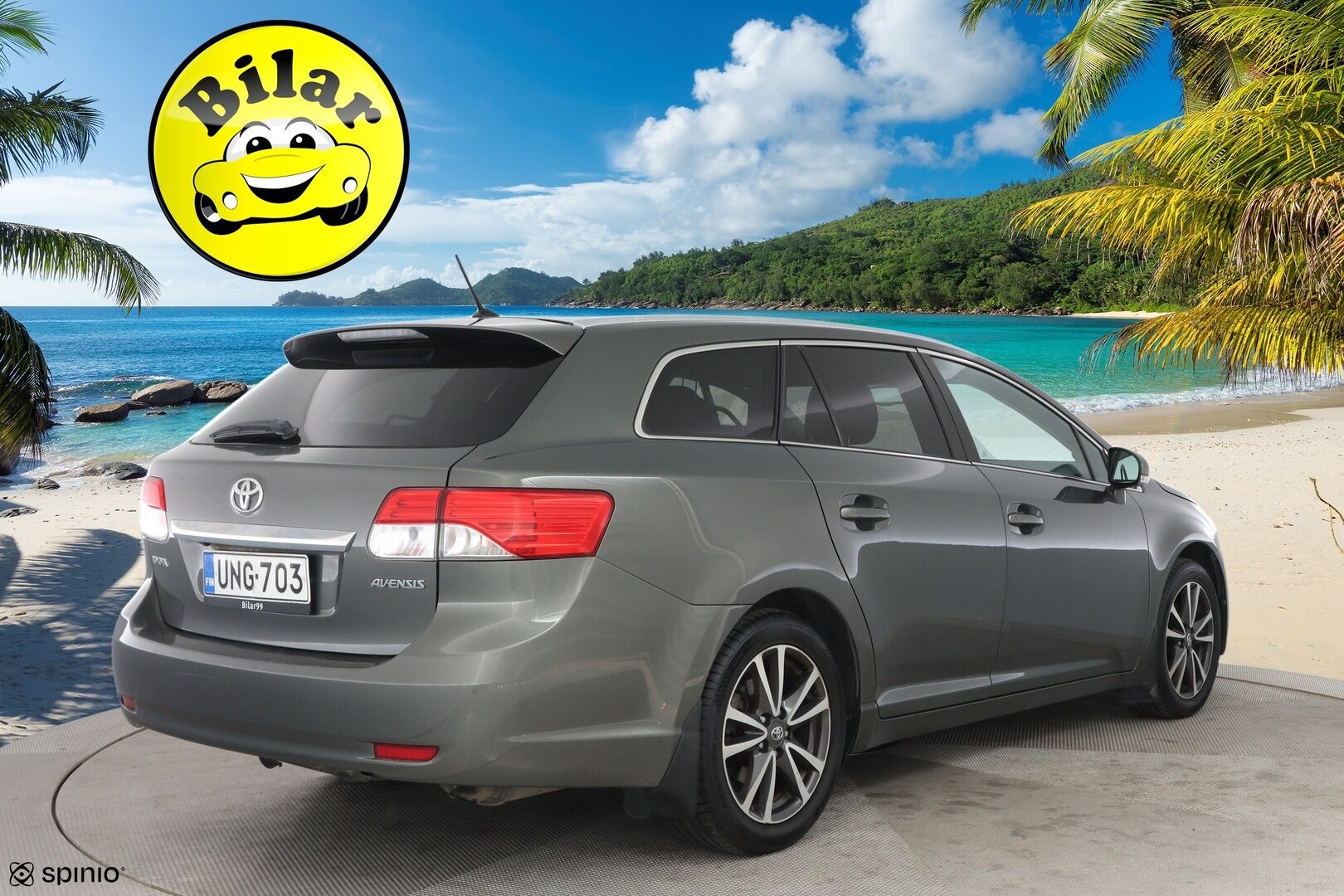 Toyota Avensis 2012 1,8 Valvematic Linea Sol Wagon - Suomi-auto | Lohkolämmitin sisäpistokkeella | P-Kamera | Bluetooth | 2x Renkaat alumiinivanteineen