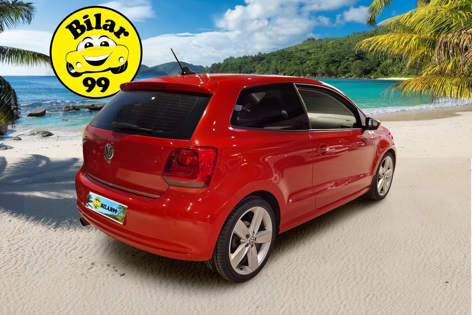 Volkswagen Polo 2011 Highline 1,6 TDI 66 kW (90 hv) DSG-automaatti 2-ovinen - Webasto | Vakkari | Navi | P.Tutka | Suomiauto 