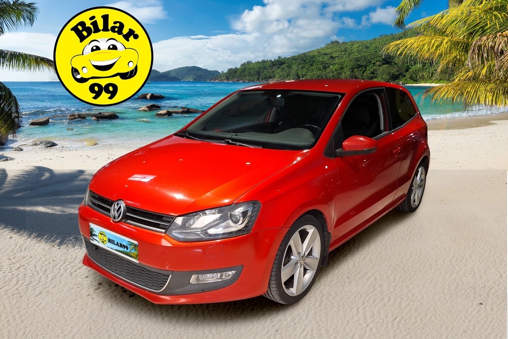 Volkswagen Polo 2011 Highline 1,6 TDI 66 kW (90 hv) DSG-automaatti 2-ovinen - Webasto | Vakkari | Navi | P.Tutka | Suomiauto 