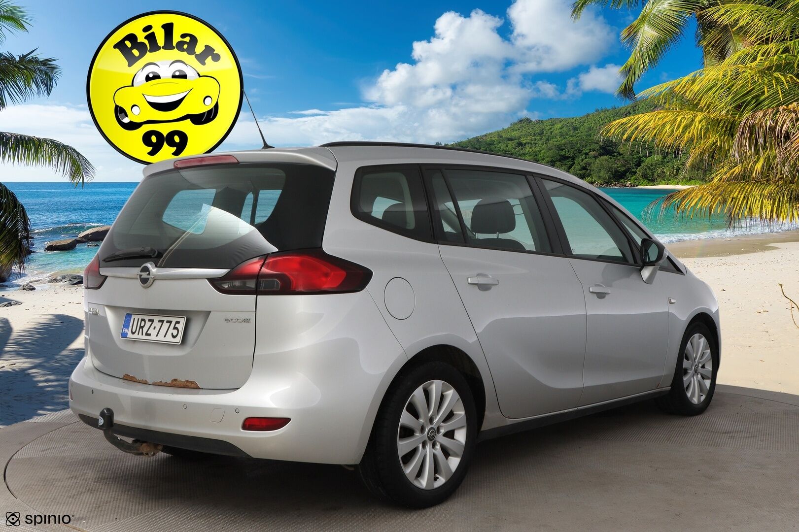 Opel Zafira Tourer 2012 Enjoy 1,4 Turbo ecoFLEX Start/Stop 103kW MT6 - MYYDÄÄN HUUTOKAUPAT.COM!