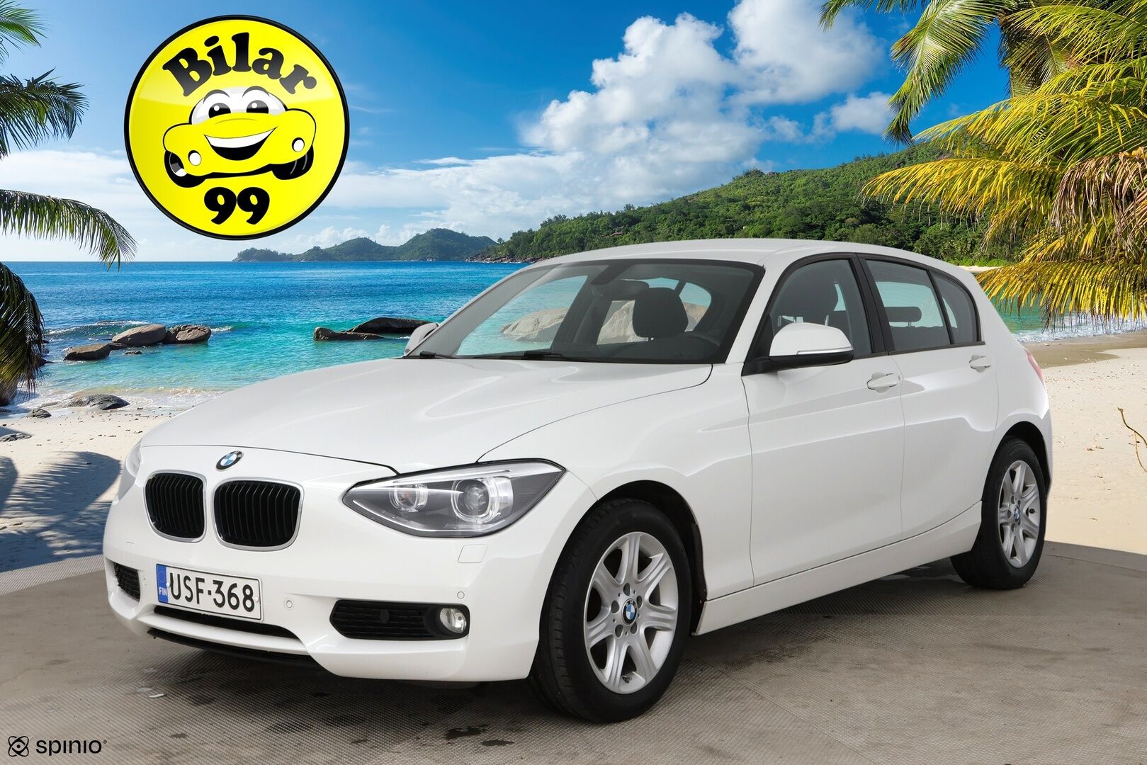 BMW 116 2014 F20 Hatchback 116d TwinPower Turbo A Business Automatic - Suomi-Auto / Xenon / Vakkari / 2x Renkaat Aluvantein / Tosi siisti! 